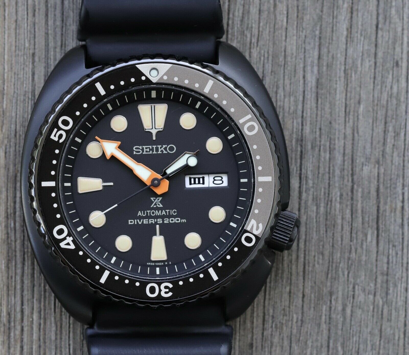 Seiko Prospex Diver SRPC49K Darth Turtle Limited Edition - 2018