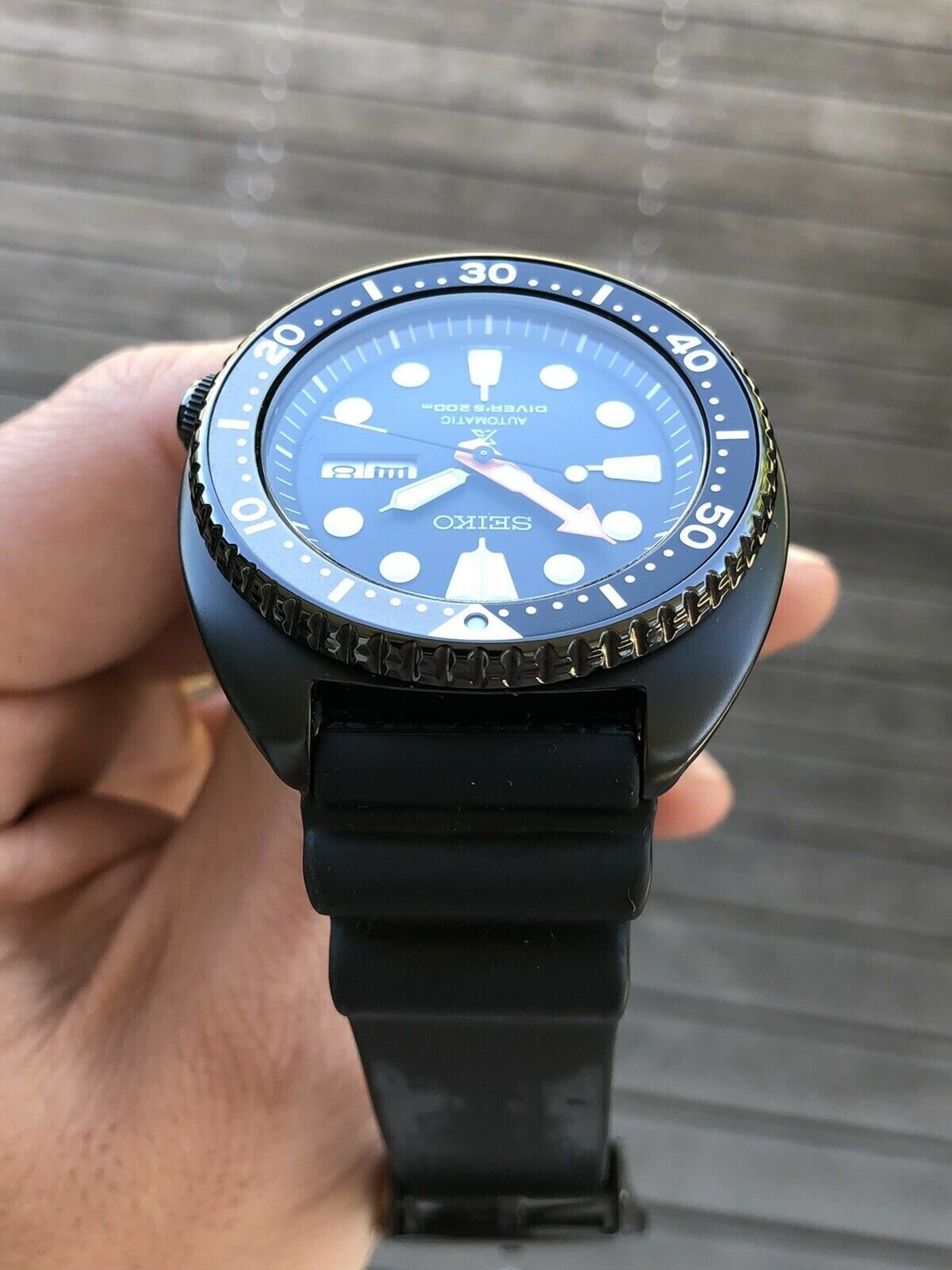 Seiko Prospex Diver SRPC49K Darth Turtle Limited Edition - 2018
