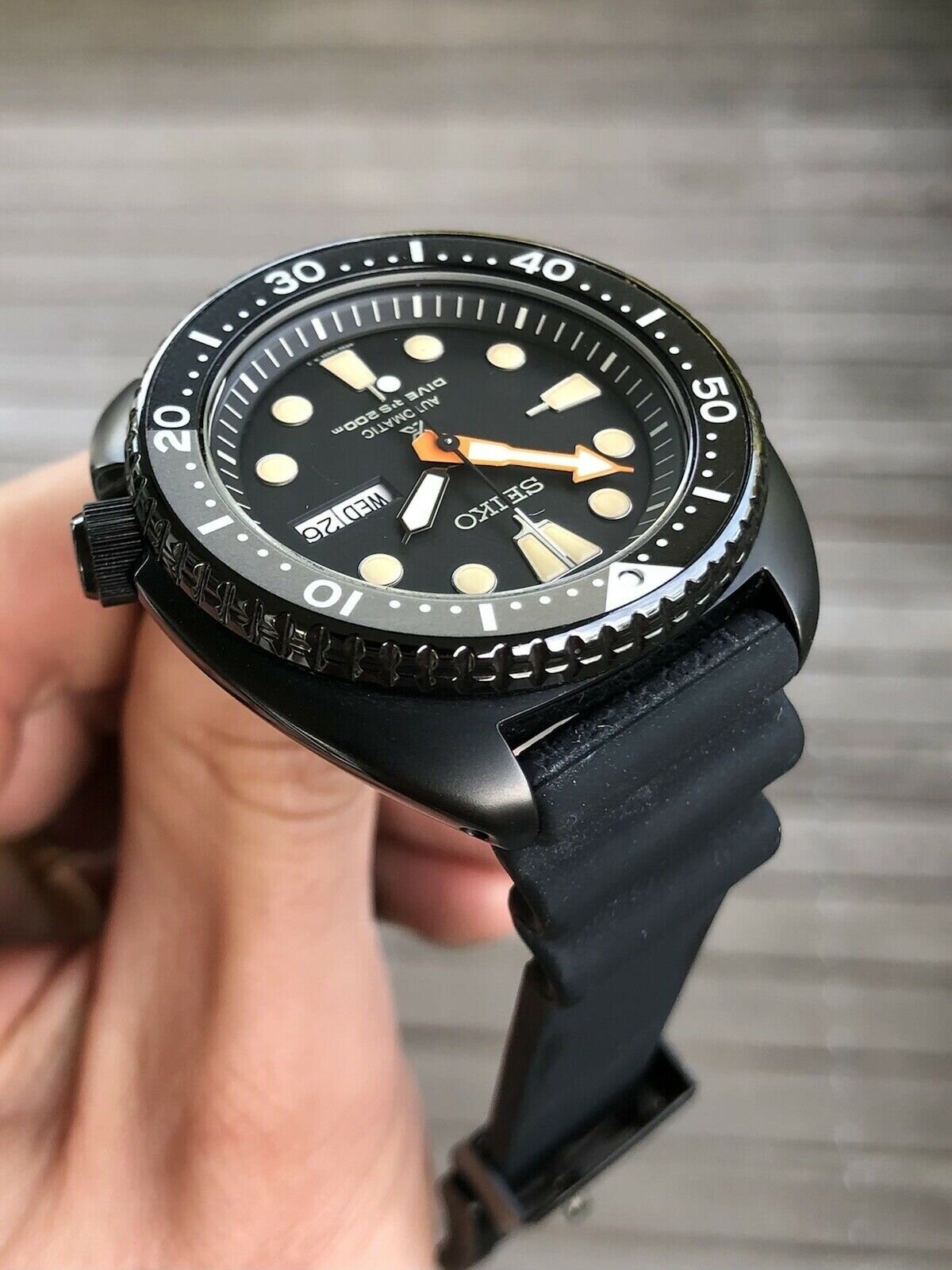 Seiko Prospex Diver SRPC49K Darth Turtle Limited Edition 2018