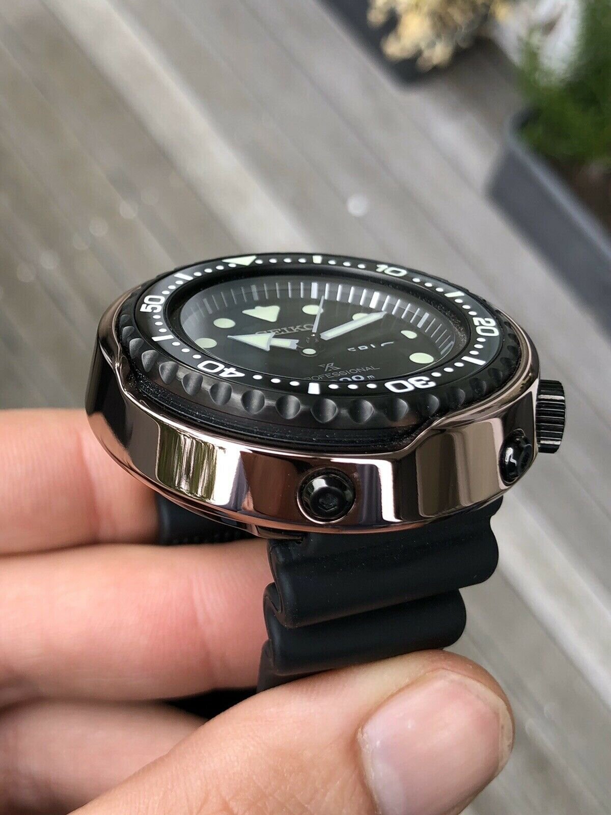 Seiko Prospex Tuna Violet Ocean 1000m SBBN042 LE 2018 Watch