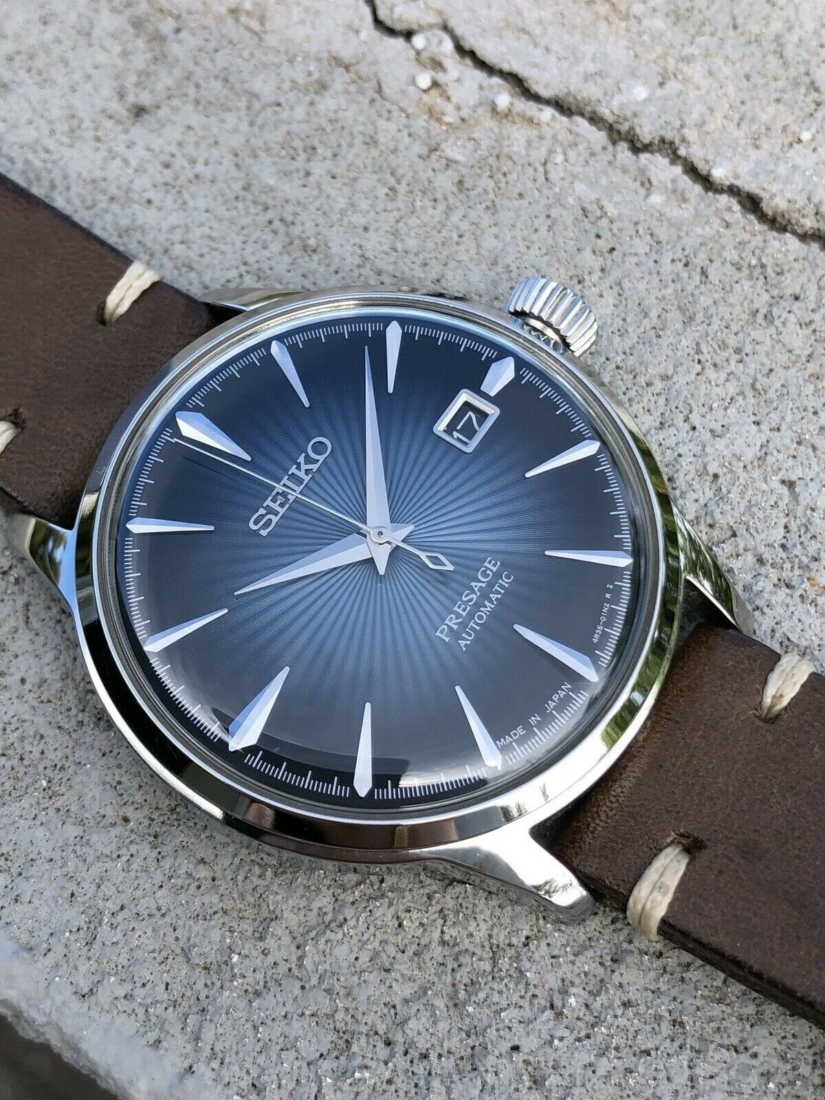 Seiko SRPB41 Presage Blue Moon Cocktail Time