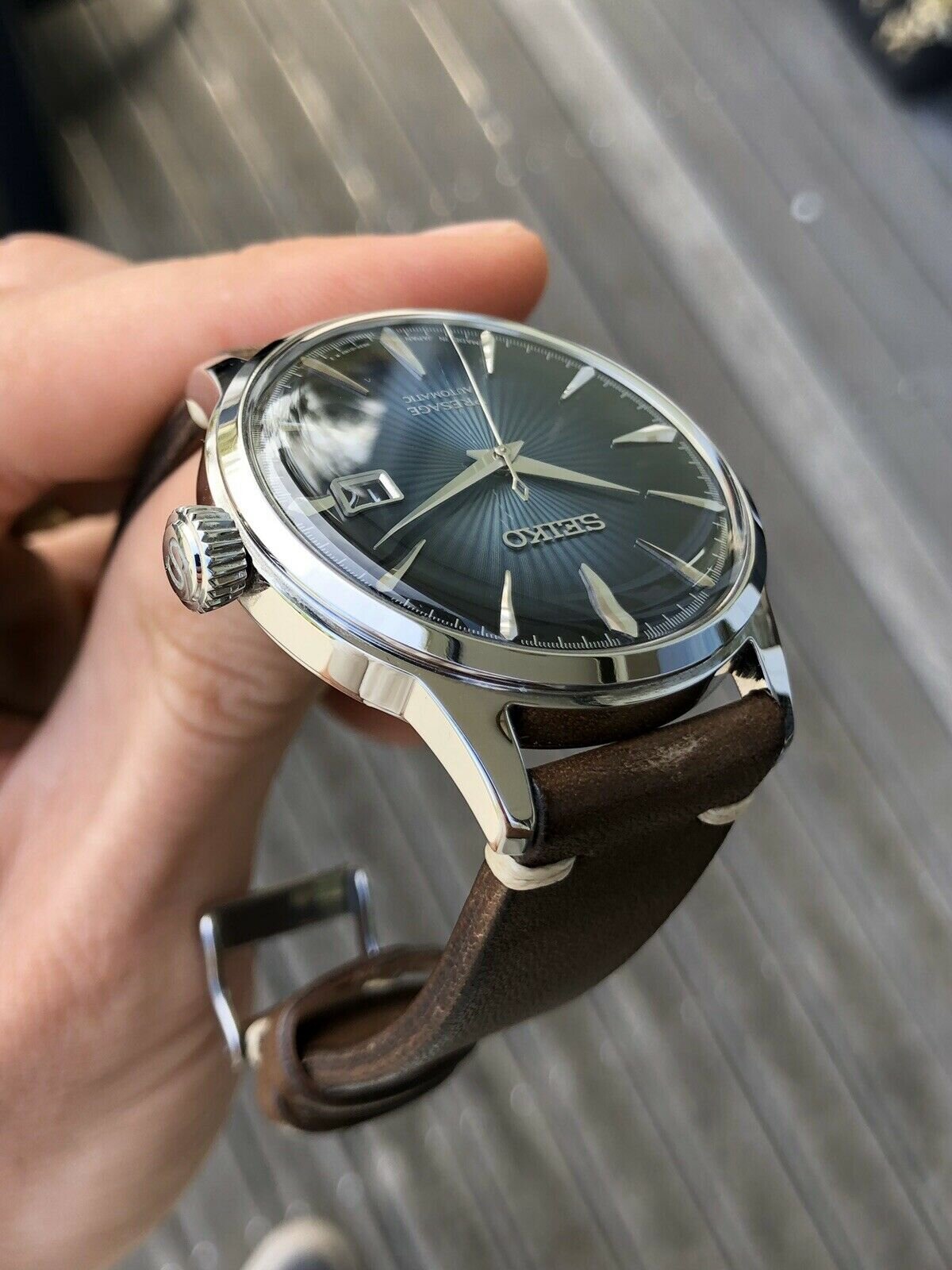 Seiko SRPB41 Presage Blue Moon Cocktail Time