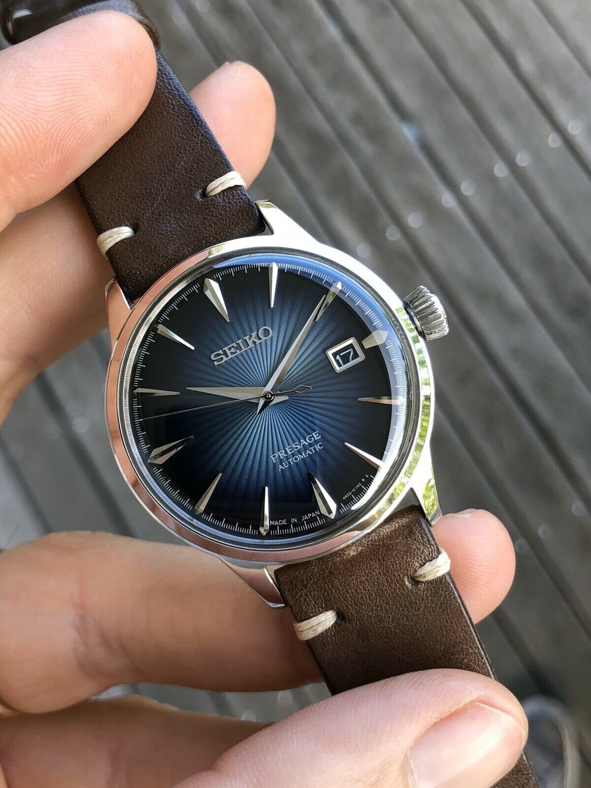 Seiko SRPB41 Presage Blue Moon Cocktail Time