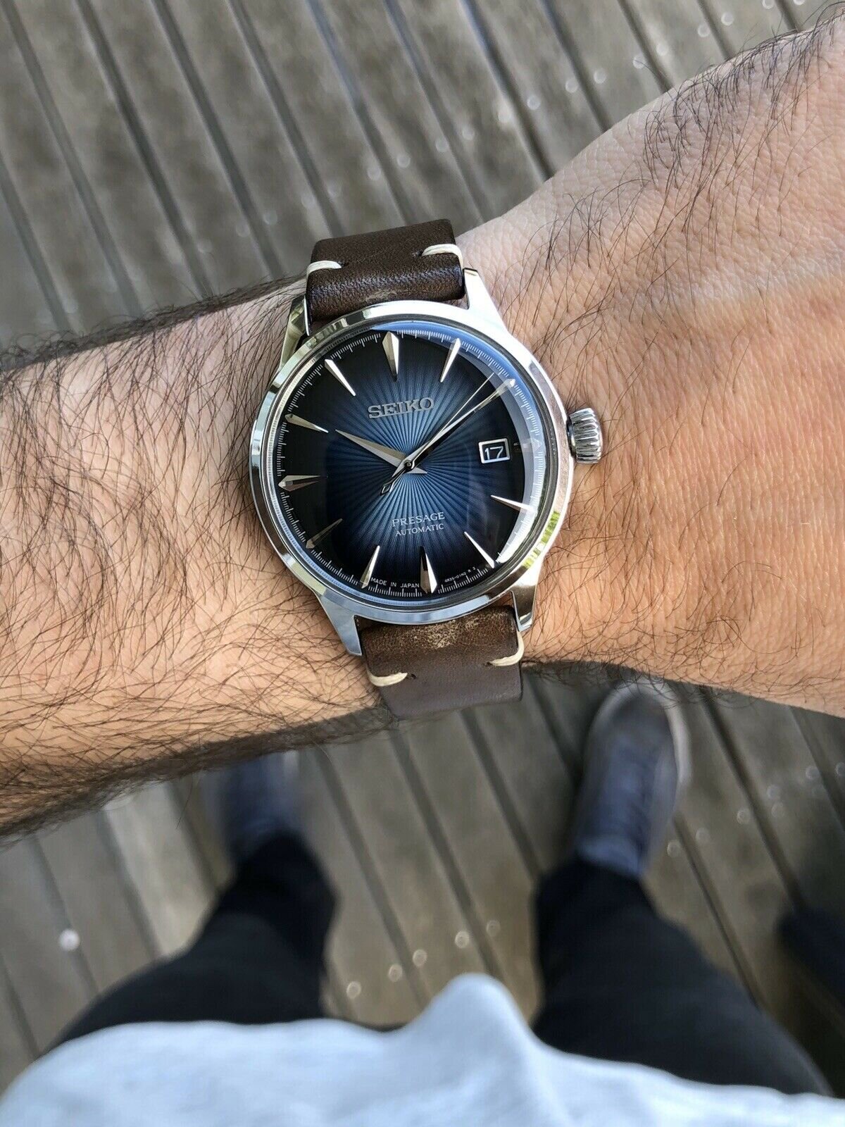 Seiko SRPB41 Presage Blue Moon Cocktail Time