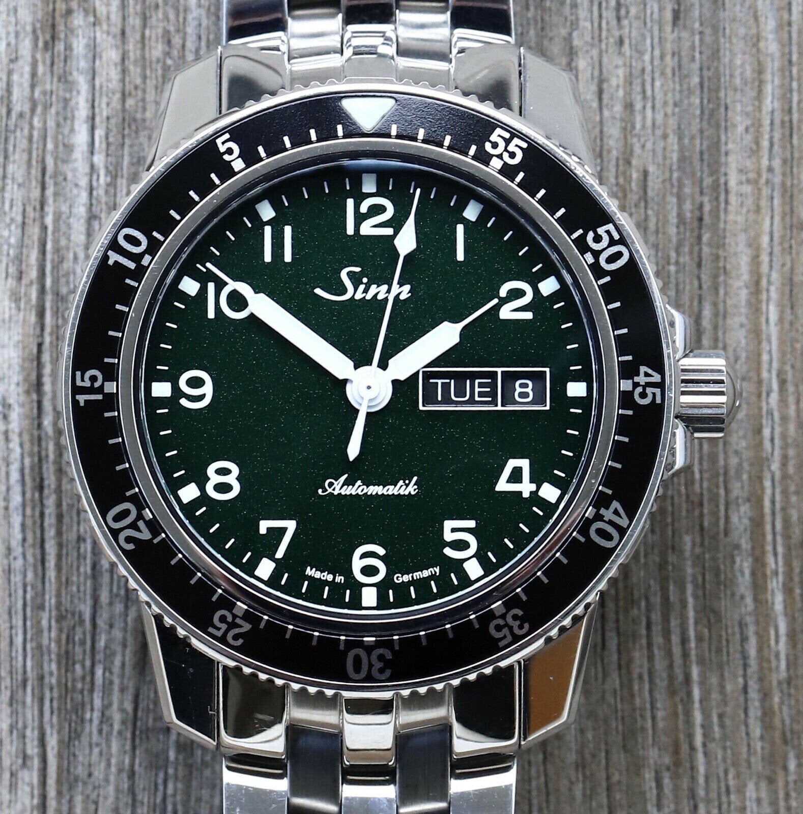 Sinn 104 Sa A G Pilot Watch Limited Edition with Green Dial - 2019