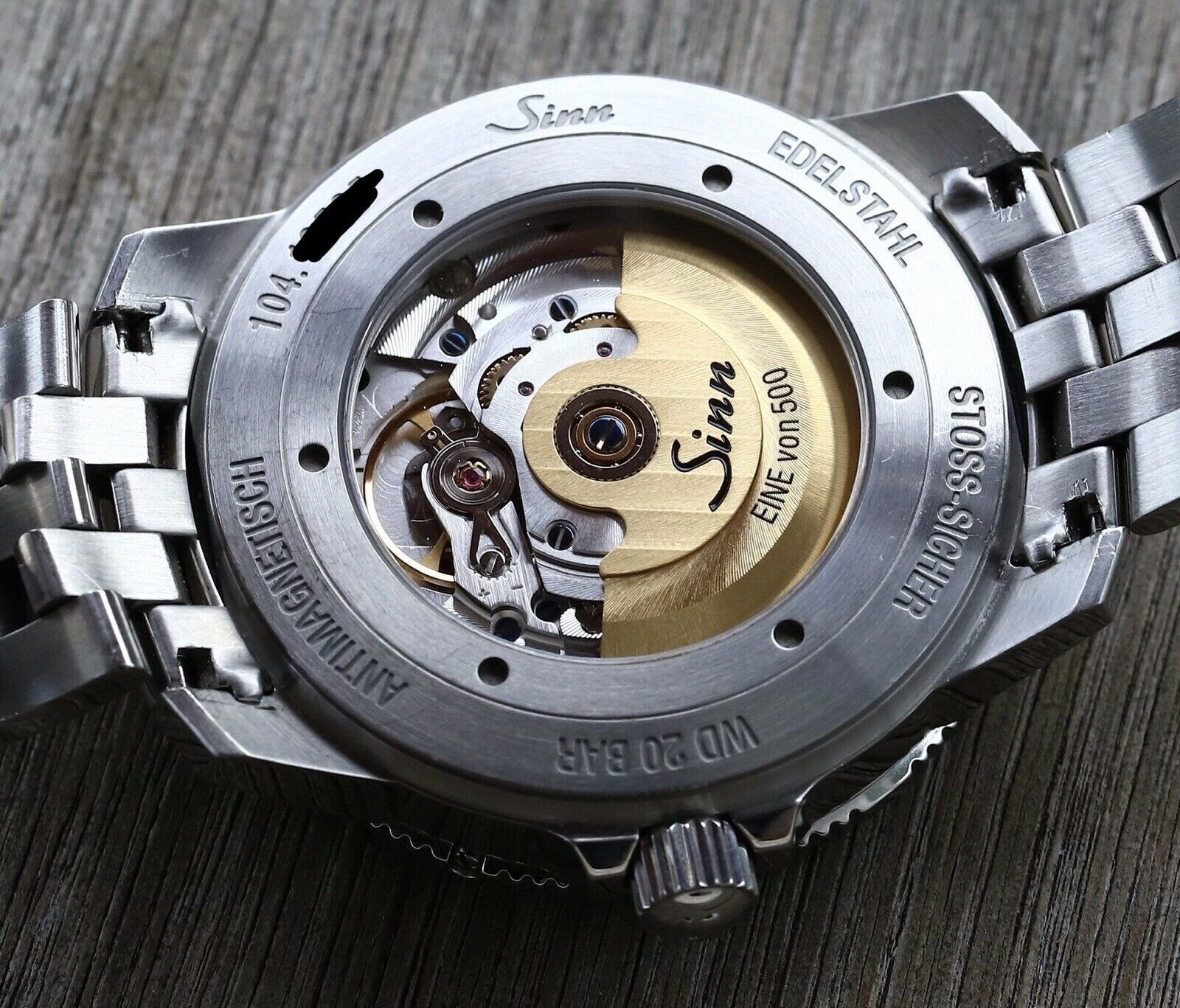 Sinn 104 Sa A G Pilot Watch Limited Edition with Green Dial - 2019