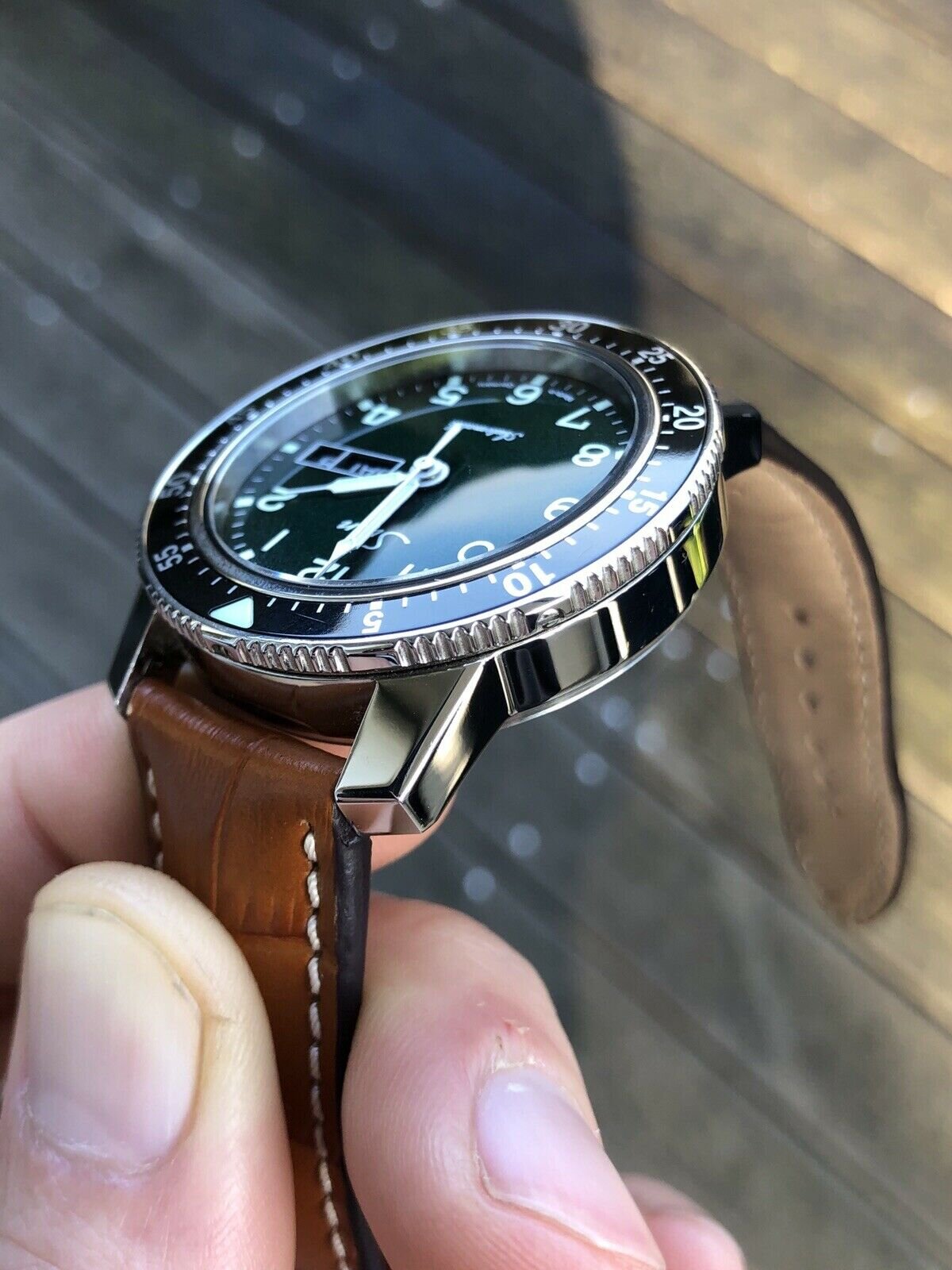Sinn 104 Sa A G Pilot Watch Limited Edition with Green Dial 2019 Watch Vault Australia