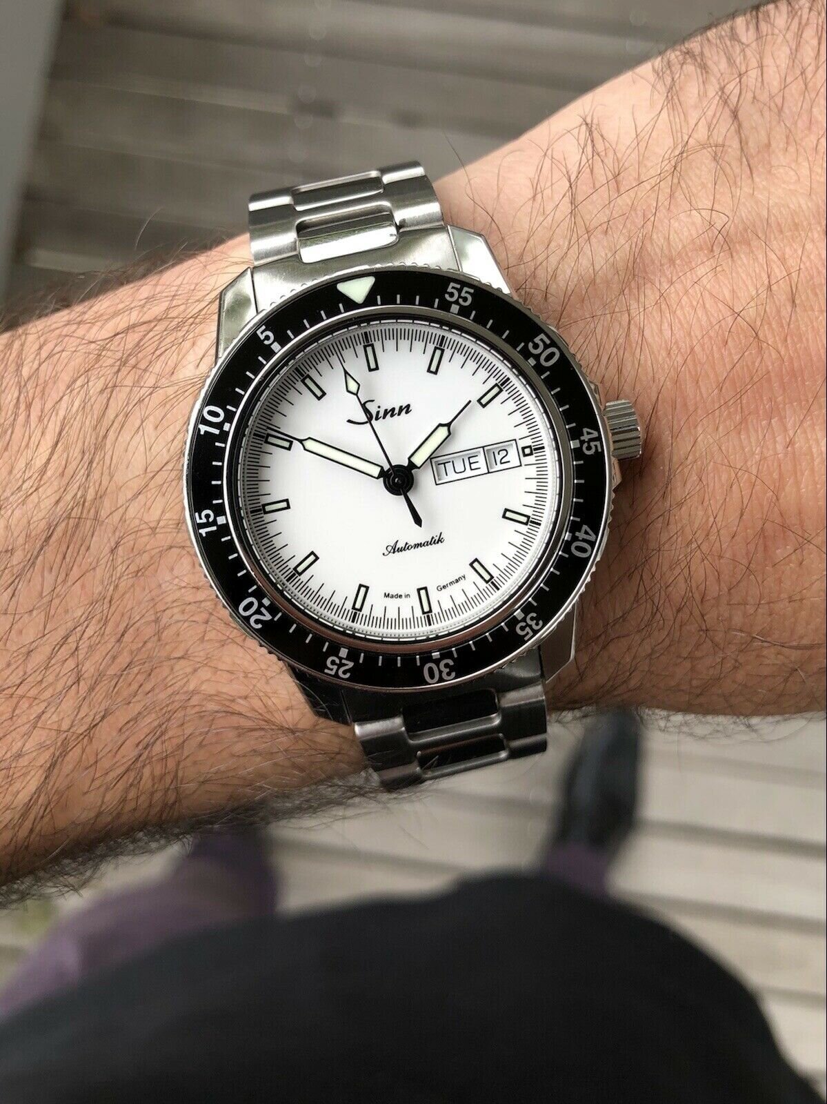 Sinn 104 clearance st sa white