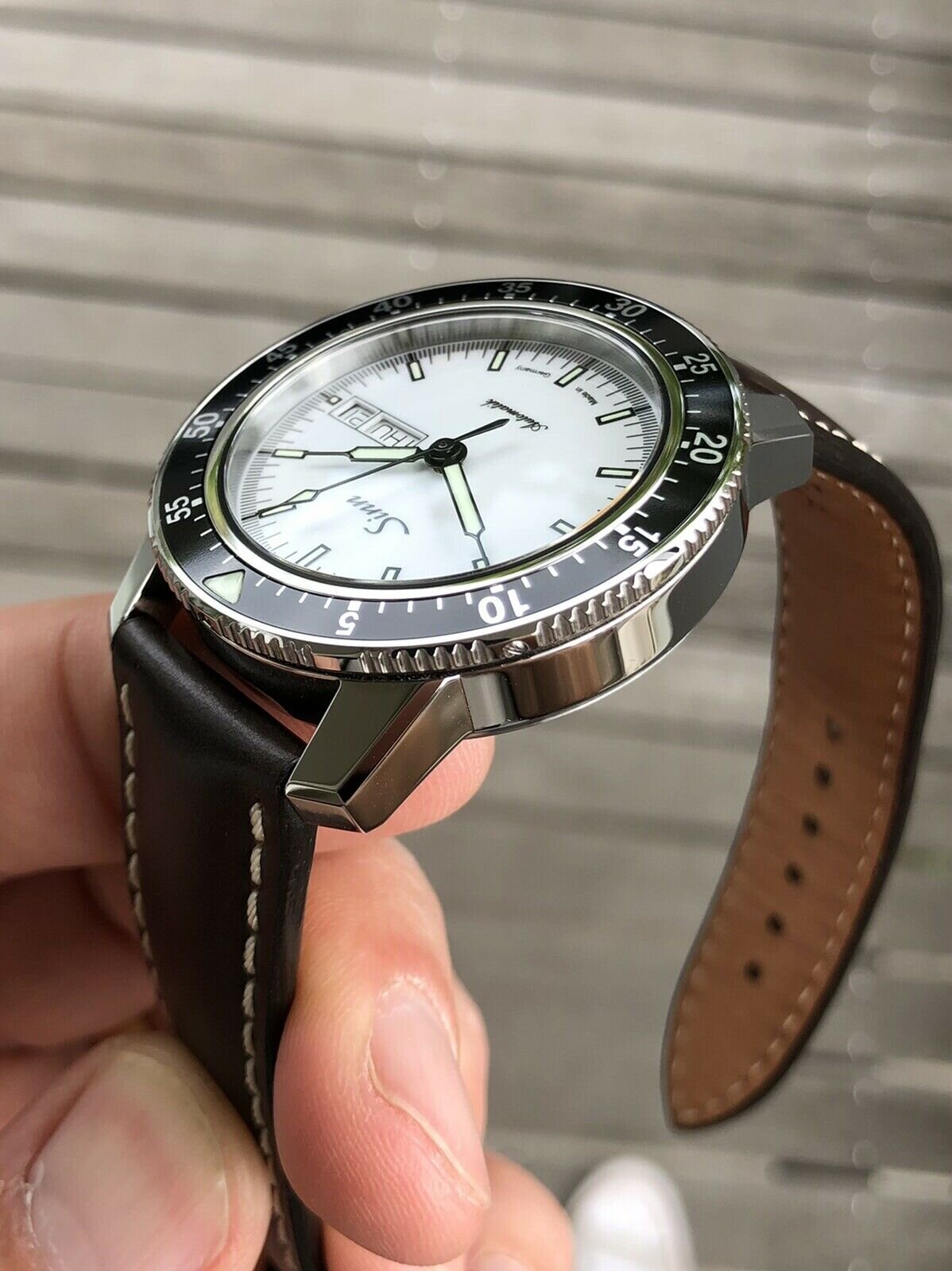 Sinn 104 St Sa I W Pilot Watch with White Dial - 2020