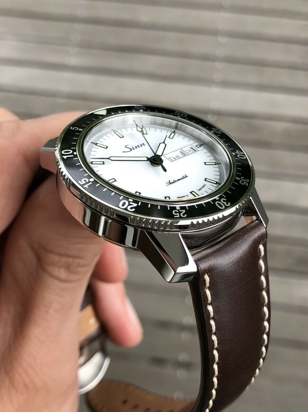 Sinn 104 St Sa I W Pilot Watch with White Dial 2020 Watch Vault Australia