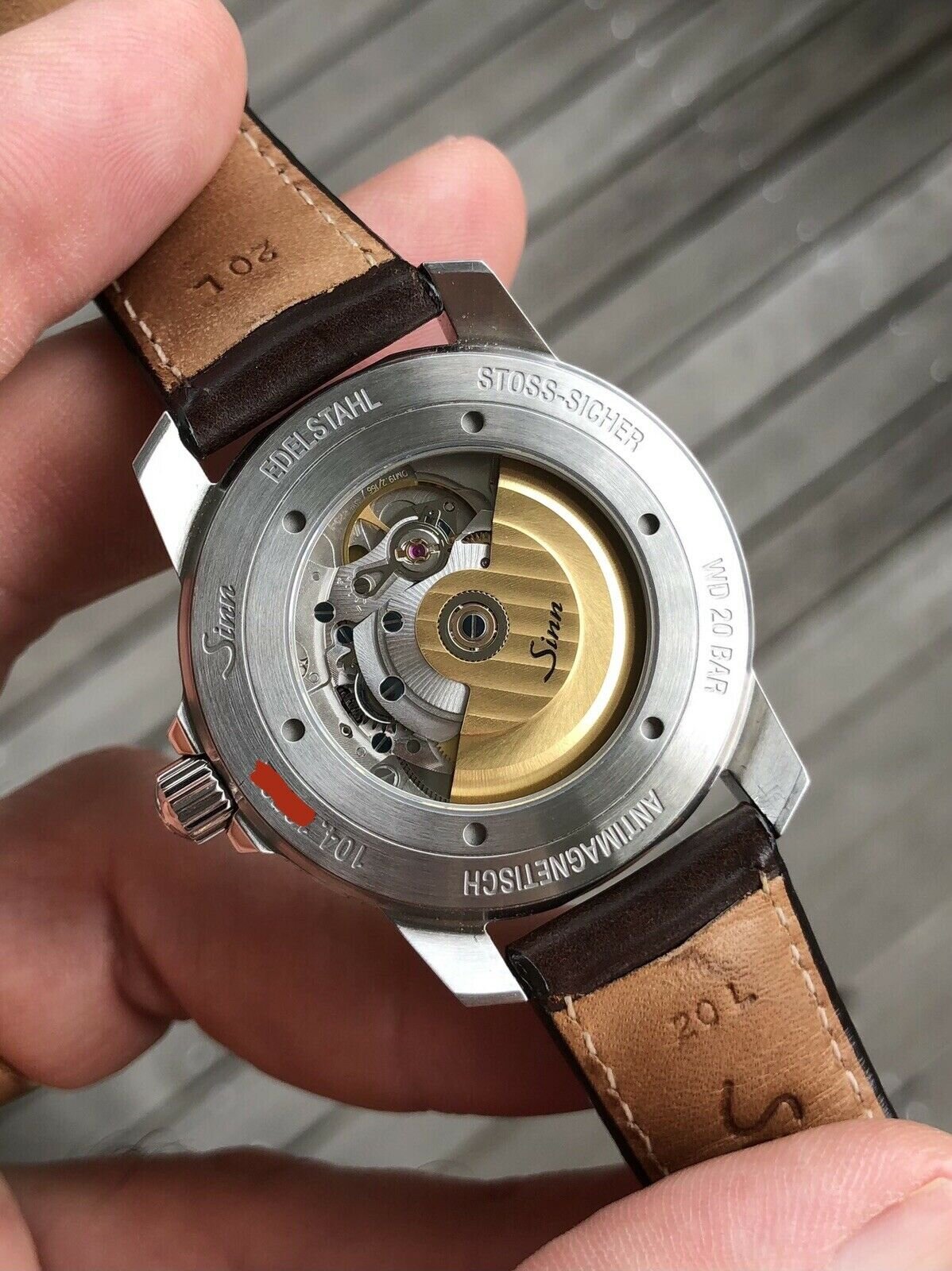Sinn 104 St Sa I W Pilot Watch with White Dial - 2020