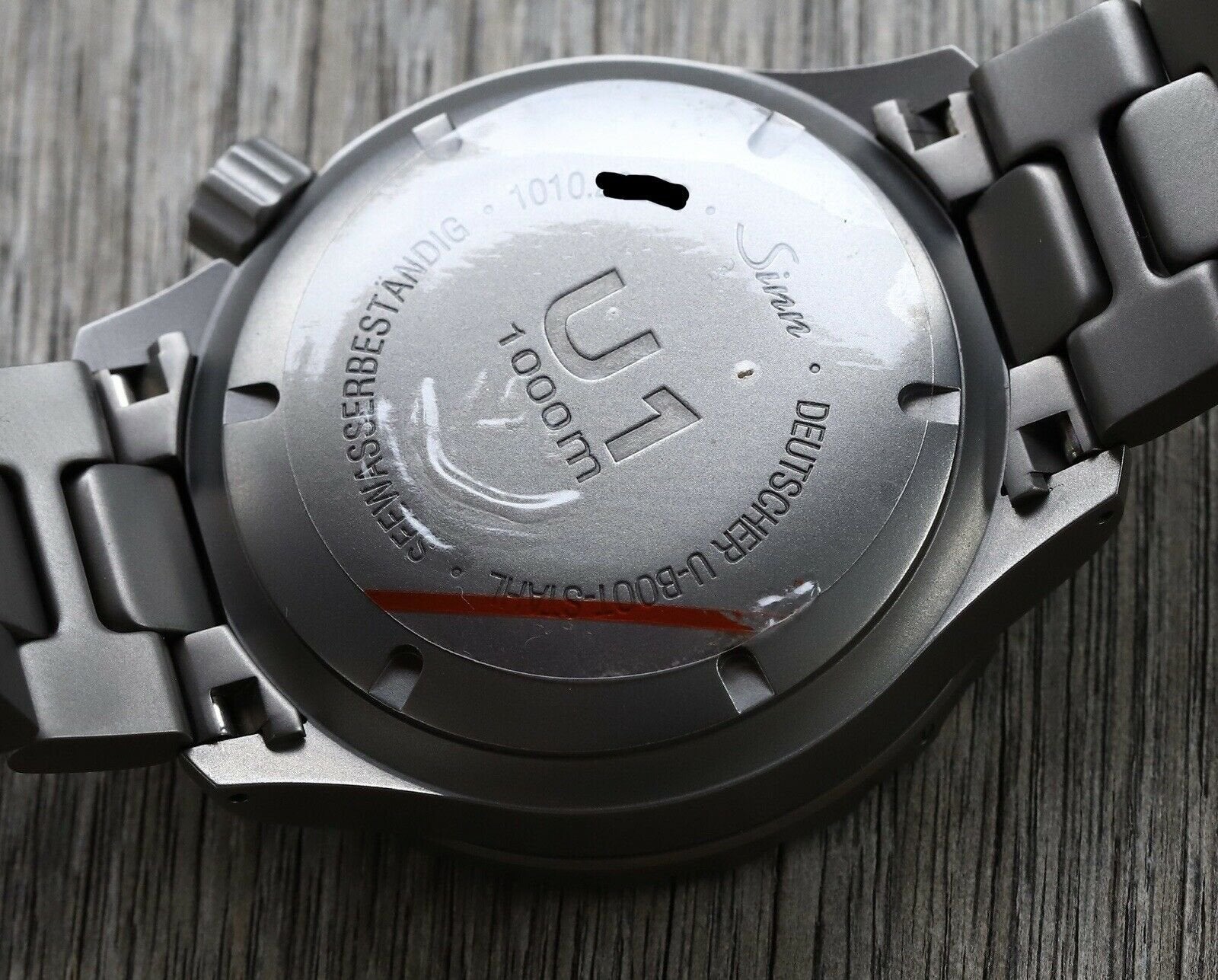 Sinn U1 B Blue Dial Tegimented Bracelet 1010.0102 - 2022