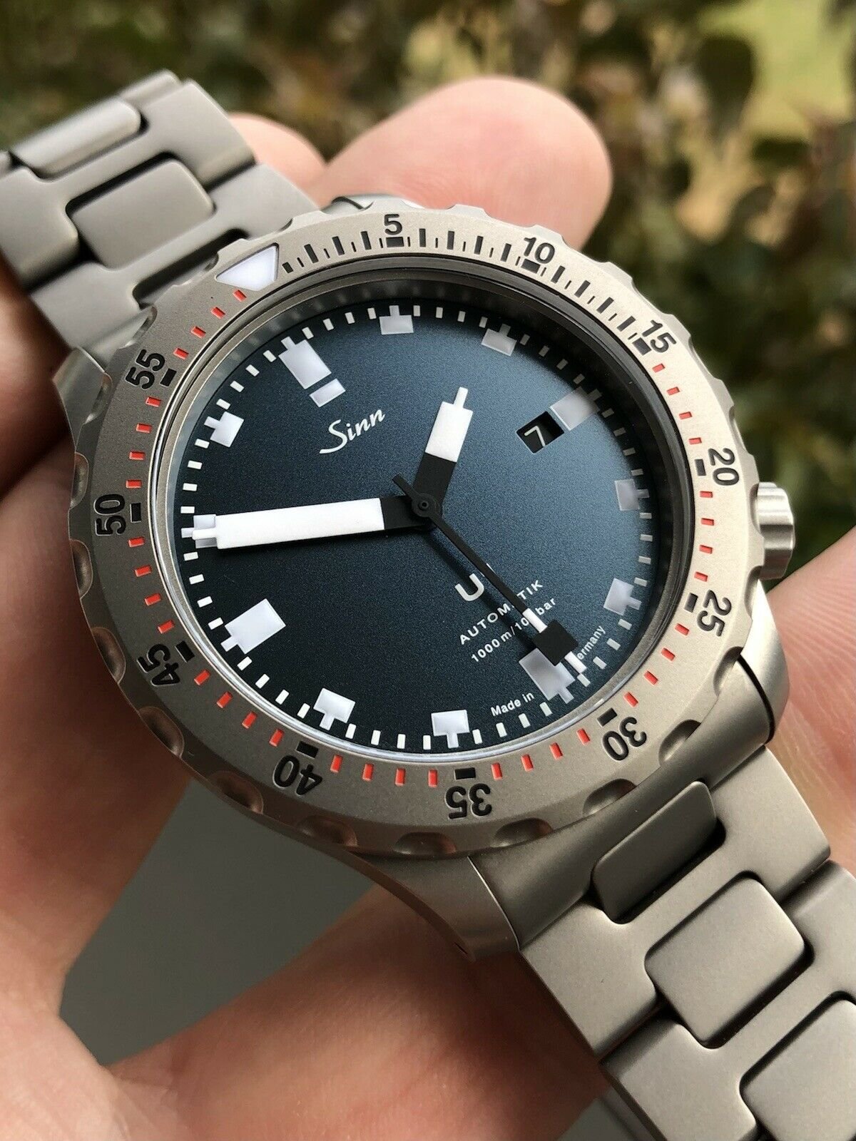 Sinn U1 B Blue Dial Tegimented Bracelet 1010.0102 - 2022