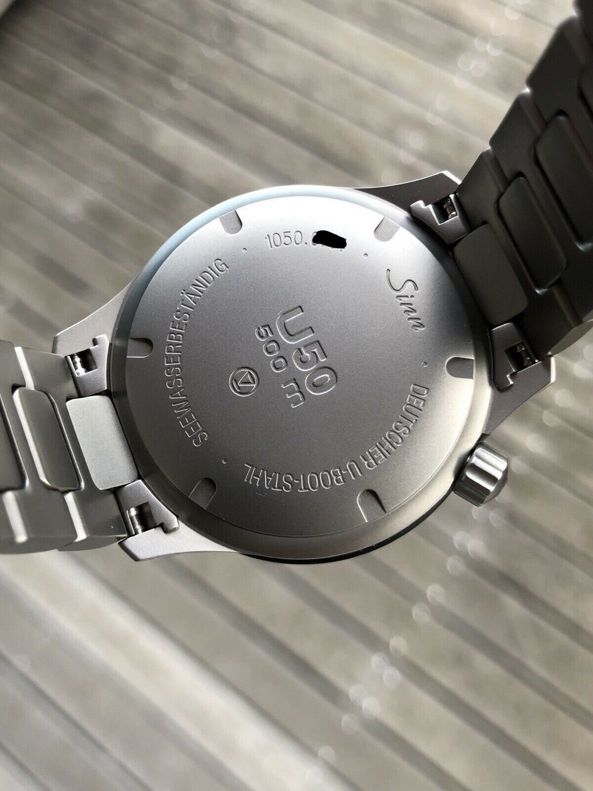 Sinn U50 SDR Tegiment 1050.050. Watch Vault Australia