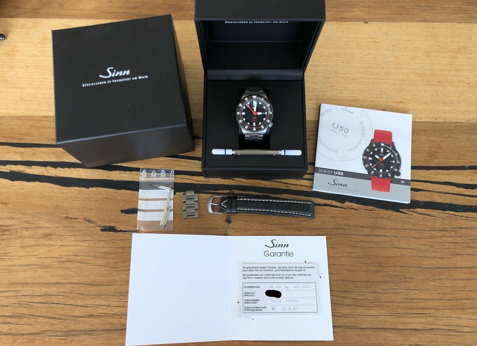 Sinn U50 SDR Tegiment 1050.050.