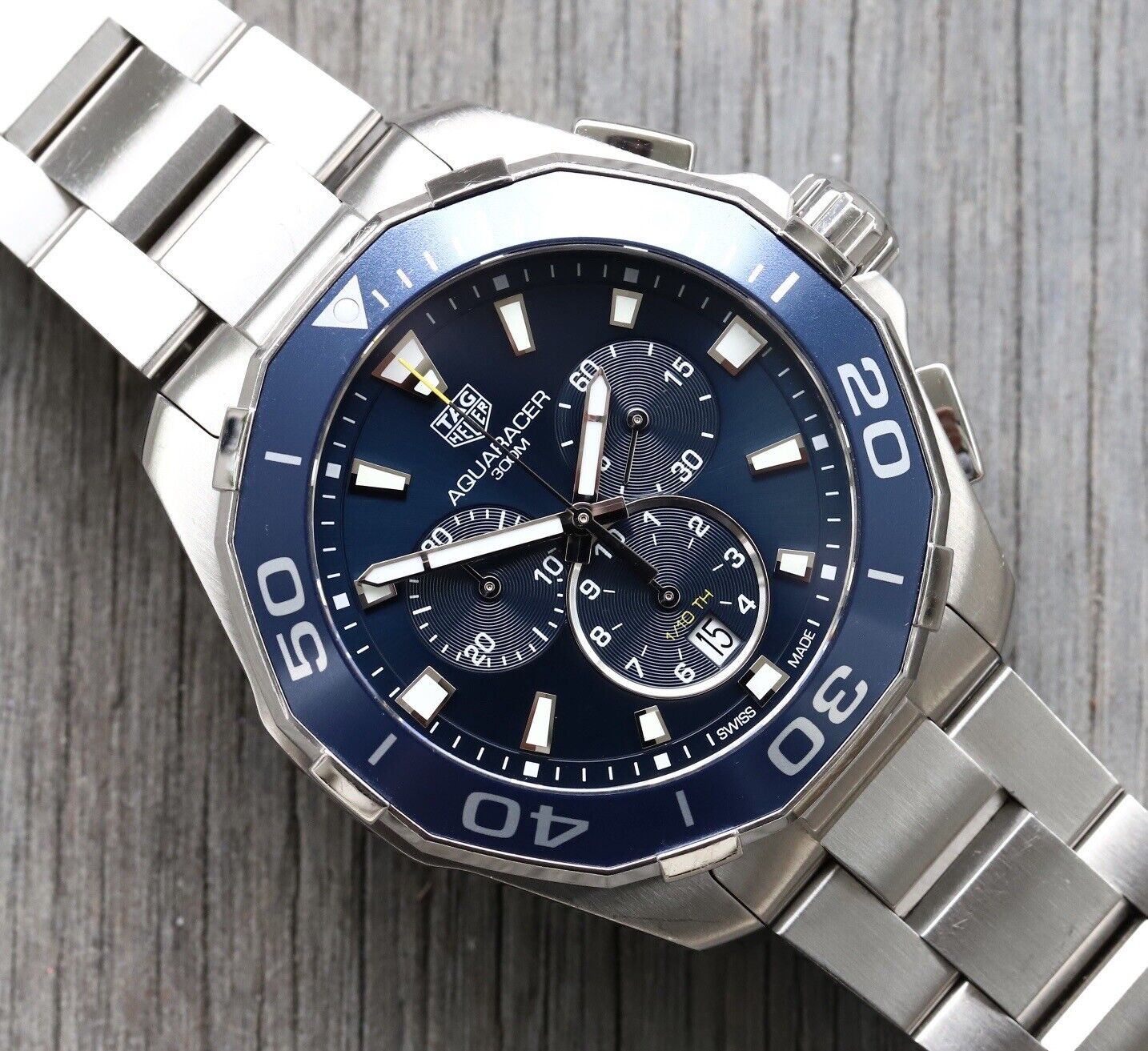TAG Heuer Aquaracer Chronograph Quartz 43 mm CAY111B.BA0927