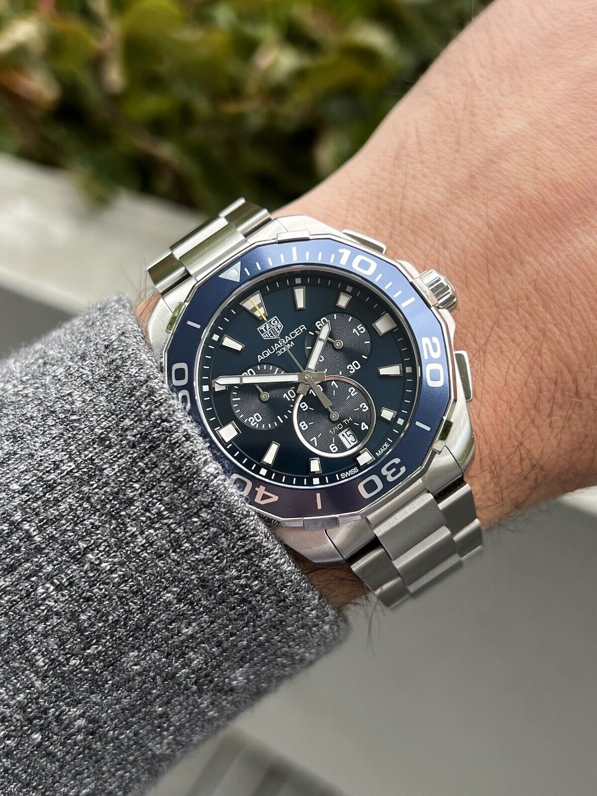 TAG Heuer Aquaracer Chronograph Quartz 43 mm CAY111B.BA0927