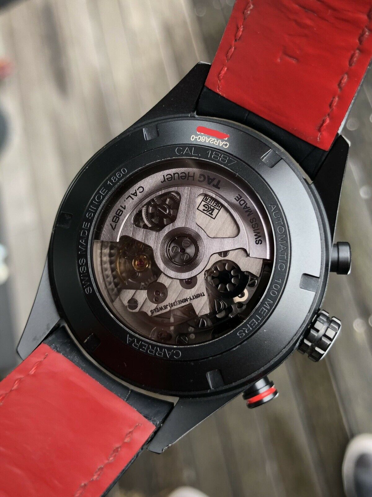 TAG HEUER Carrera Calibre 1887 CAR2A80.FC6237 43mm Titanium PVD - 2013