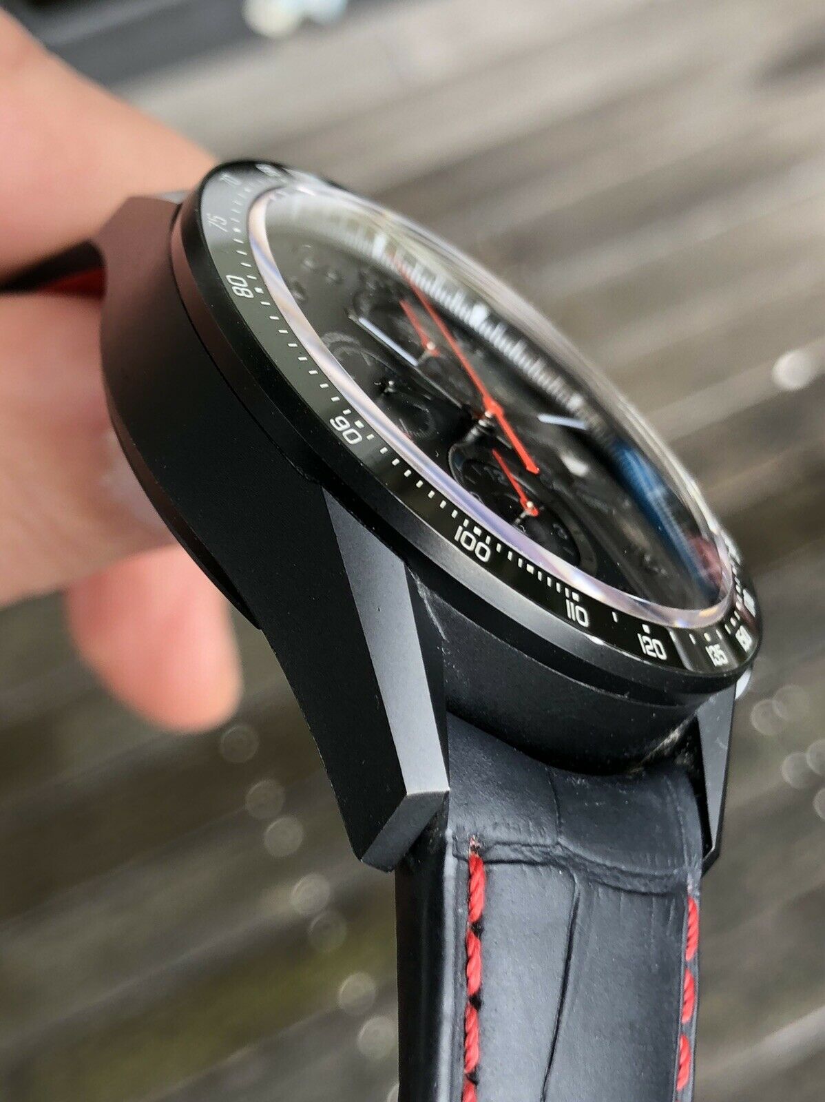TAG HEUER Carrera Calibre 1887 CAR2A80.FC6237 43mm Titanium PVD - 2013