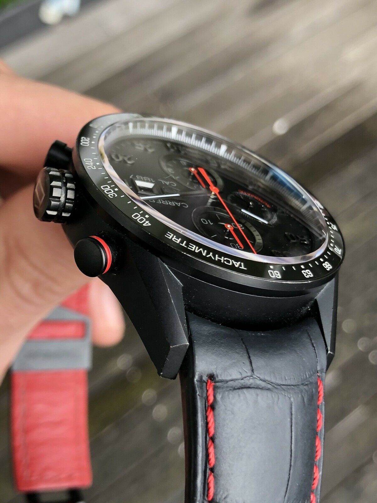 TAG HEUER Carrera Calibre 1887 CAR2A80.FC6237 43mm Titanium PVD - 2013