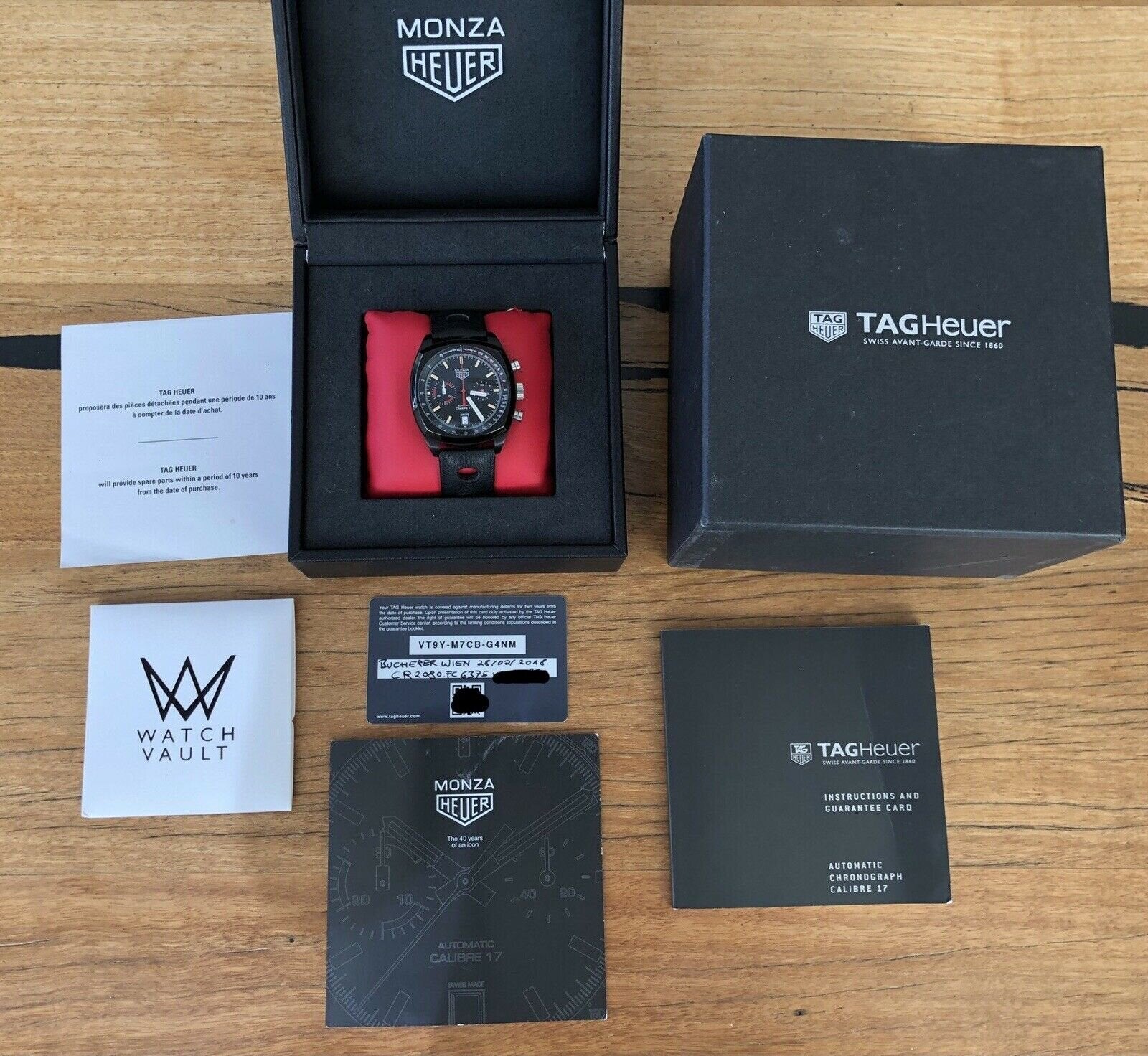TAG Heuer Monza 17 CR2080.FC6376 - 2018 – Watch Vault Australia