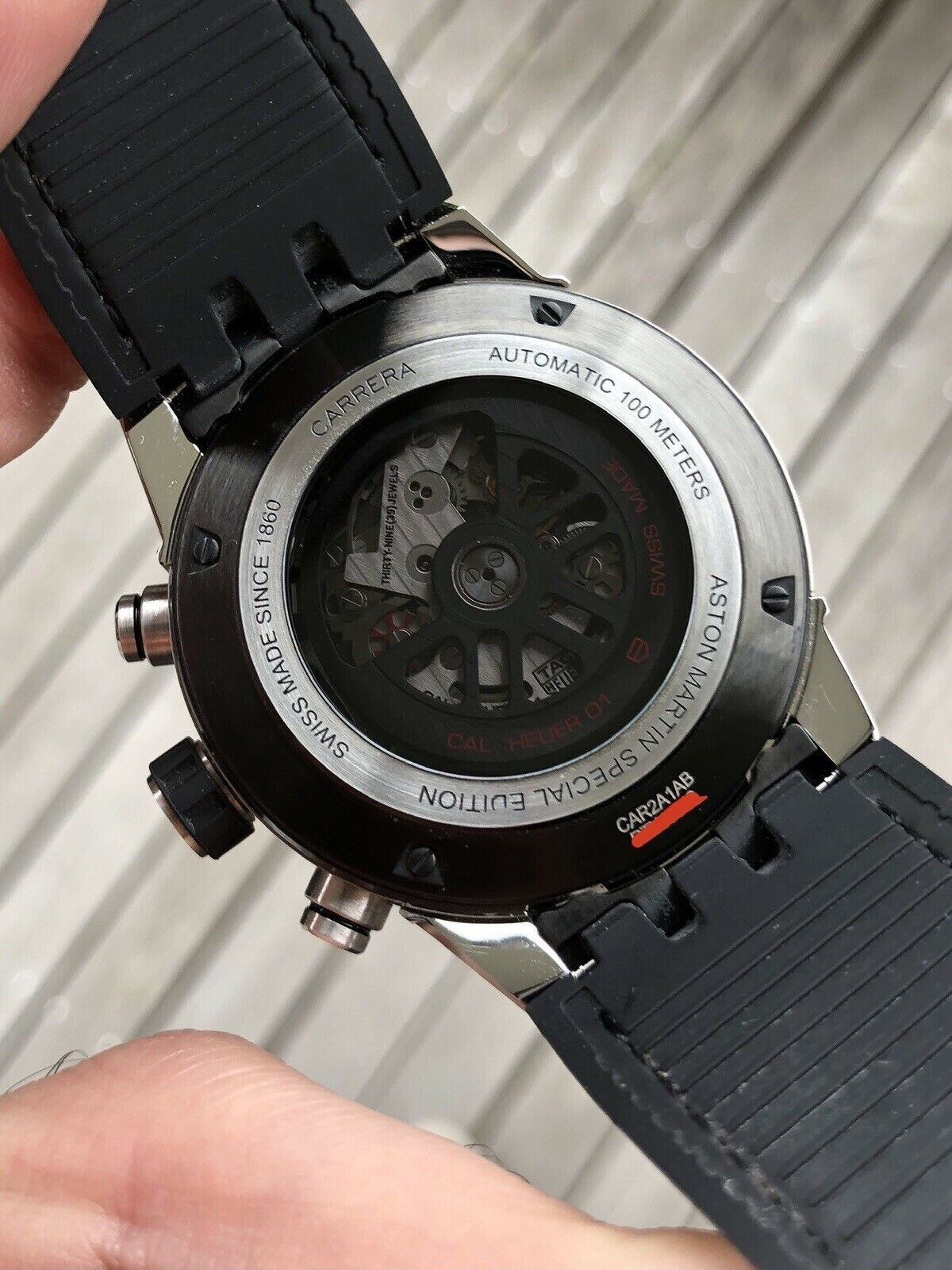 Tag Heuer Carrera 01 Aston Martin CAR2A1AB.FT6163 45mm - 2019