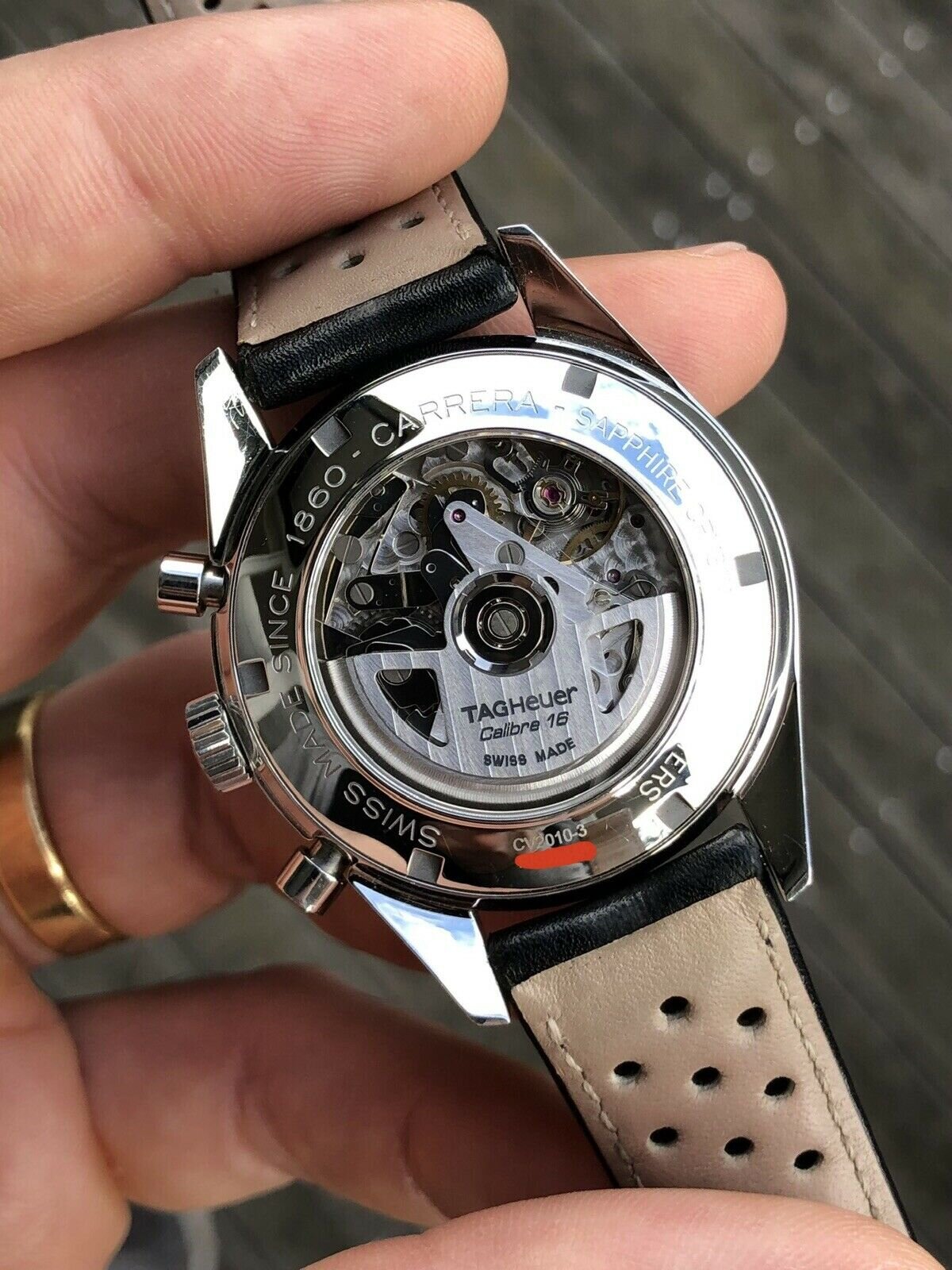 Tag Heuer Carrera Calibre 16 CV2010 3 2017 Watch Vault Australia