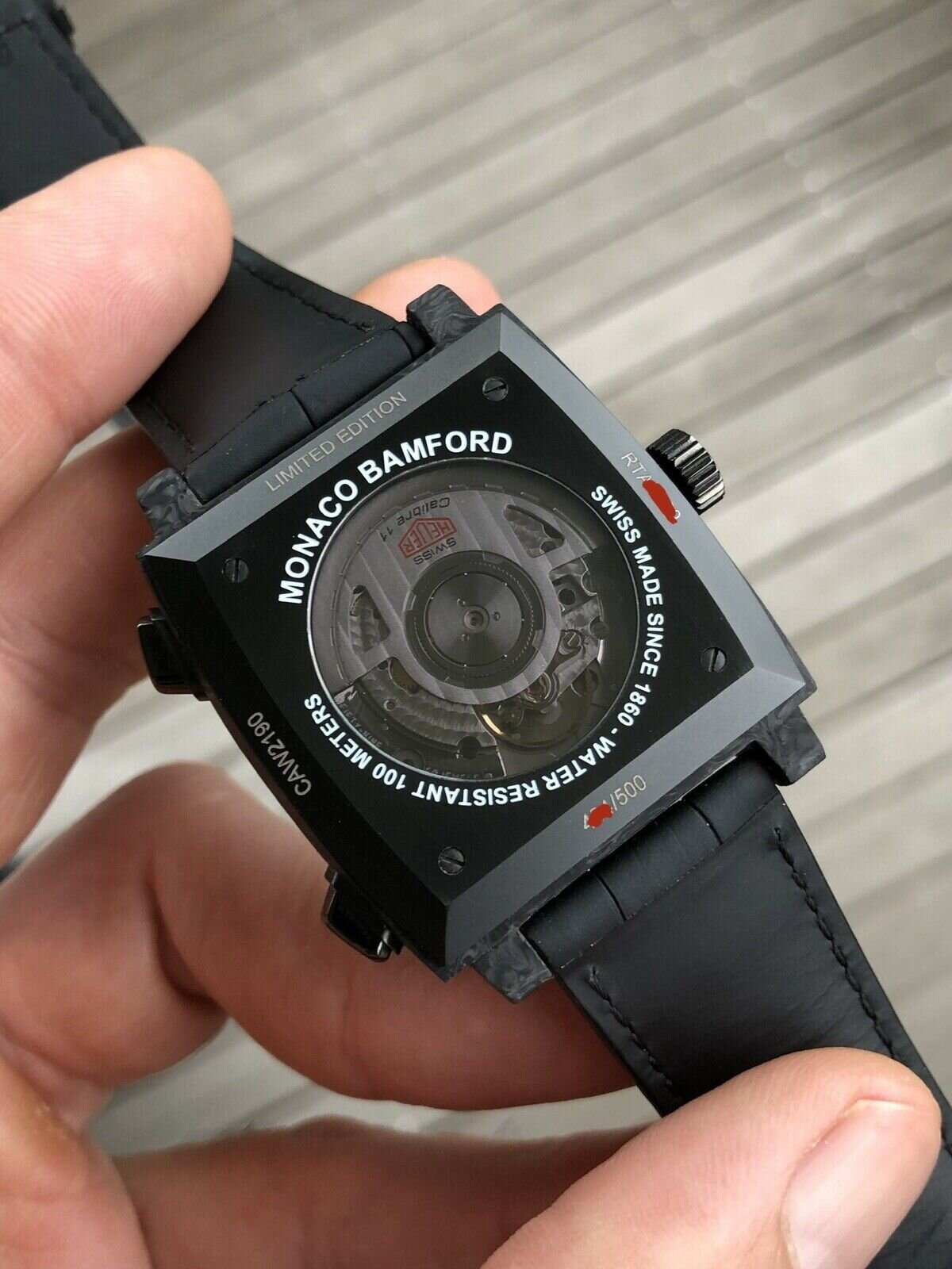 Tag Heuer Monaco Bamford CAW2190.FC6437