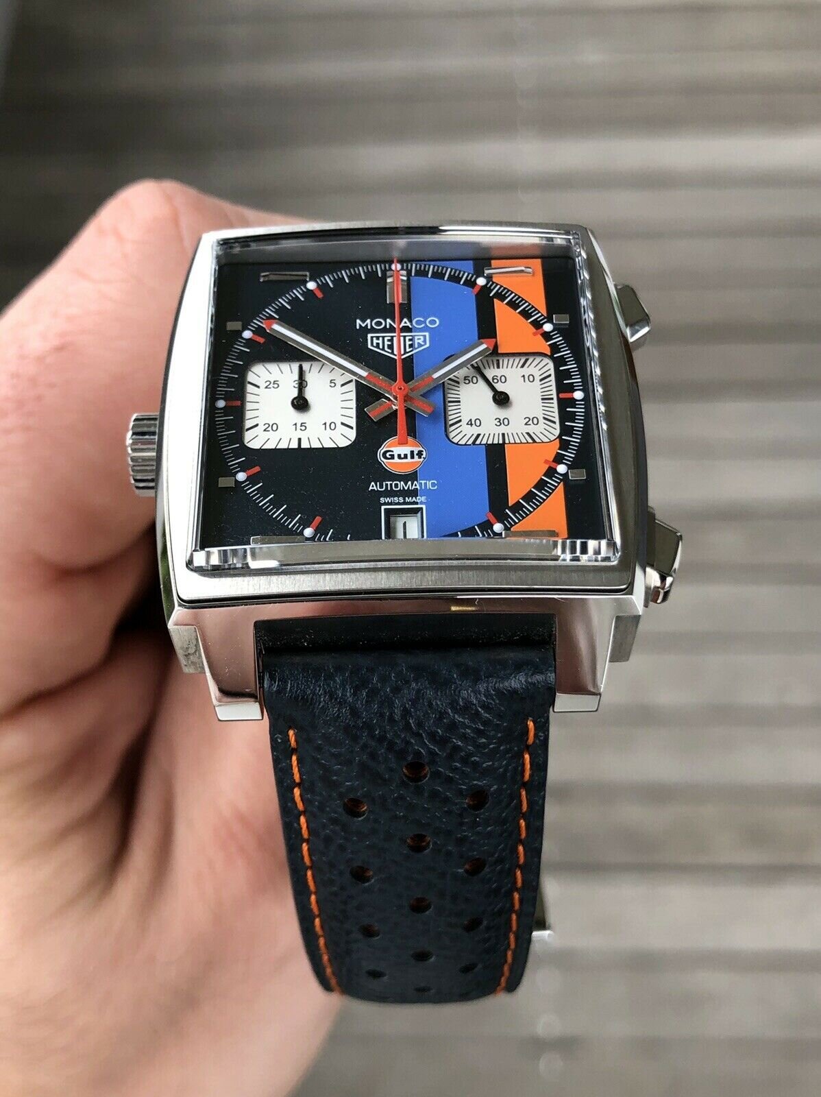 Tag Heuer Monaco Calibre 11 Gulf CAW211R.FC6401 'McQueen' - 2019