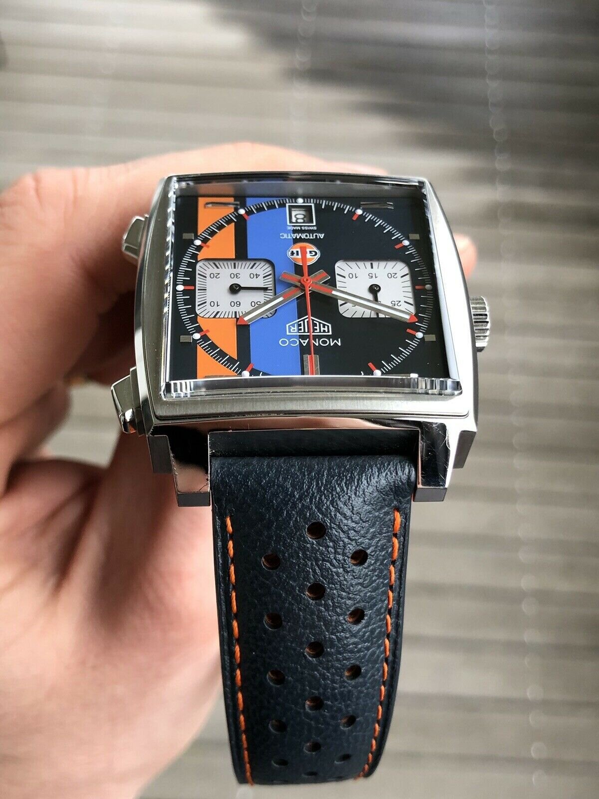Tag Heuer Monaco Calibre 11 Gulf CAW211R.FC6401 McQueen 2019