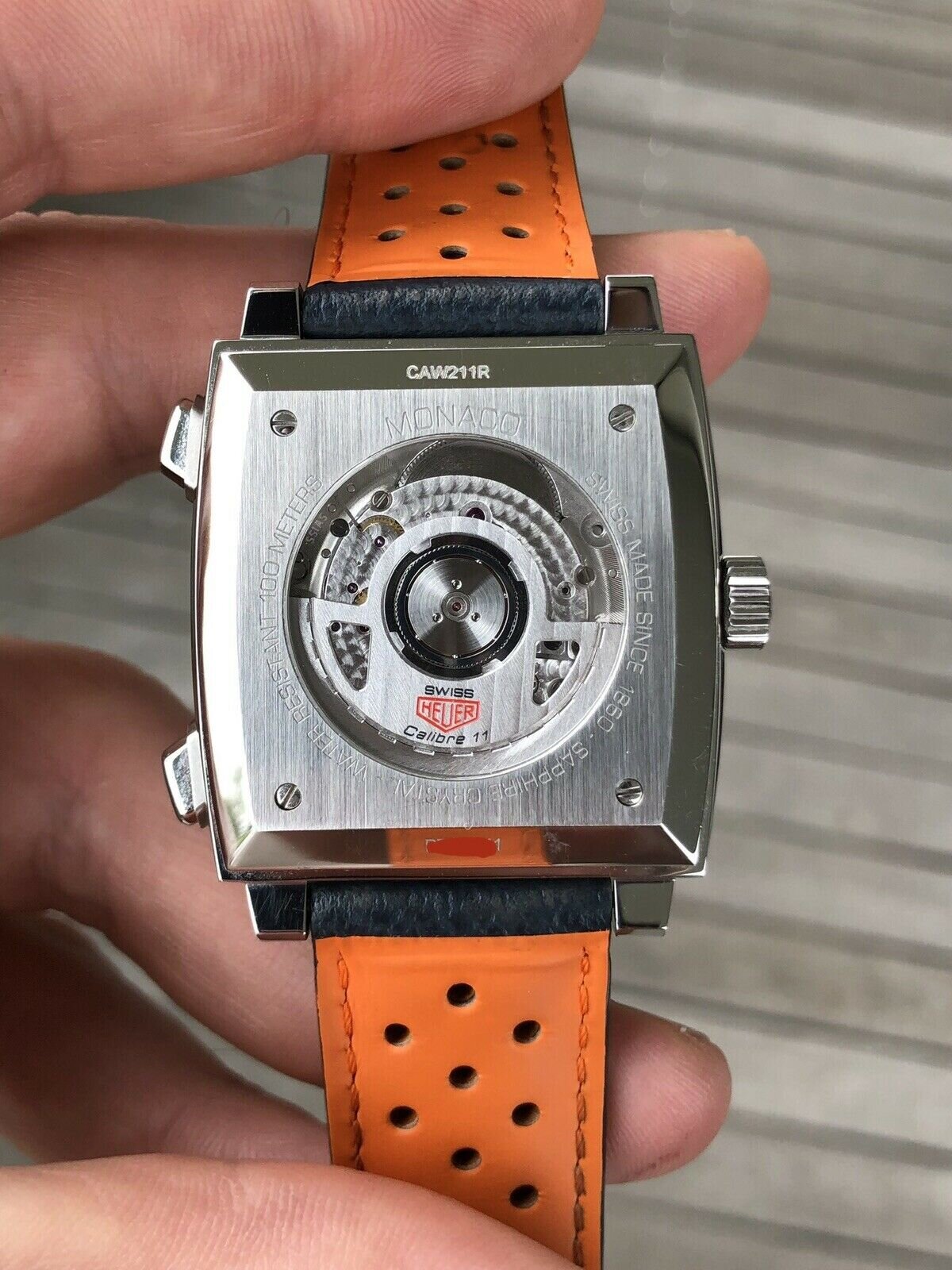 Tag Heuer Monaco Calibre 11 Gulf CAW211R.FC6401 McQueen 2019