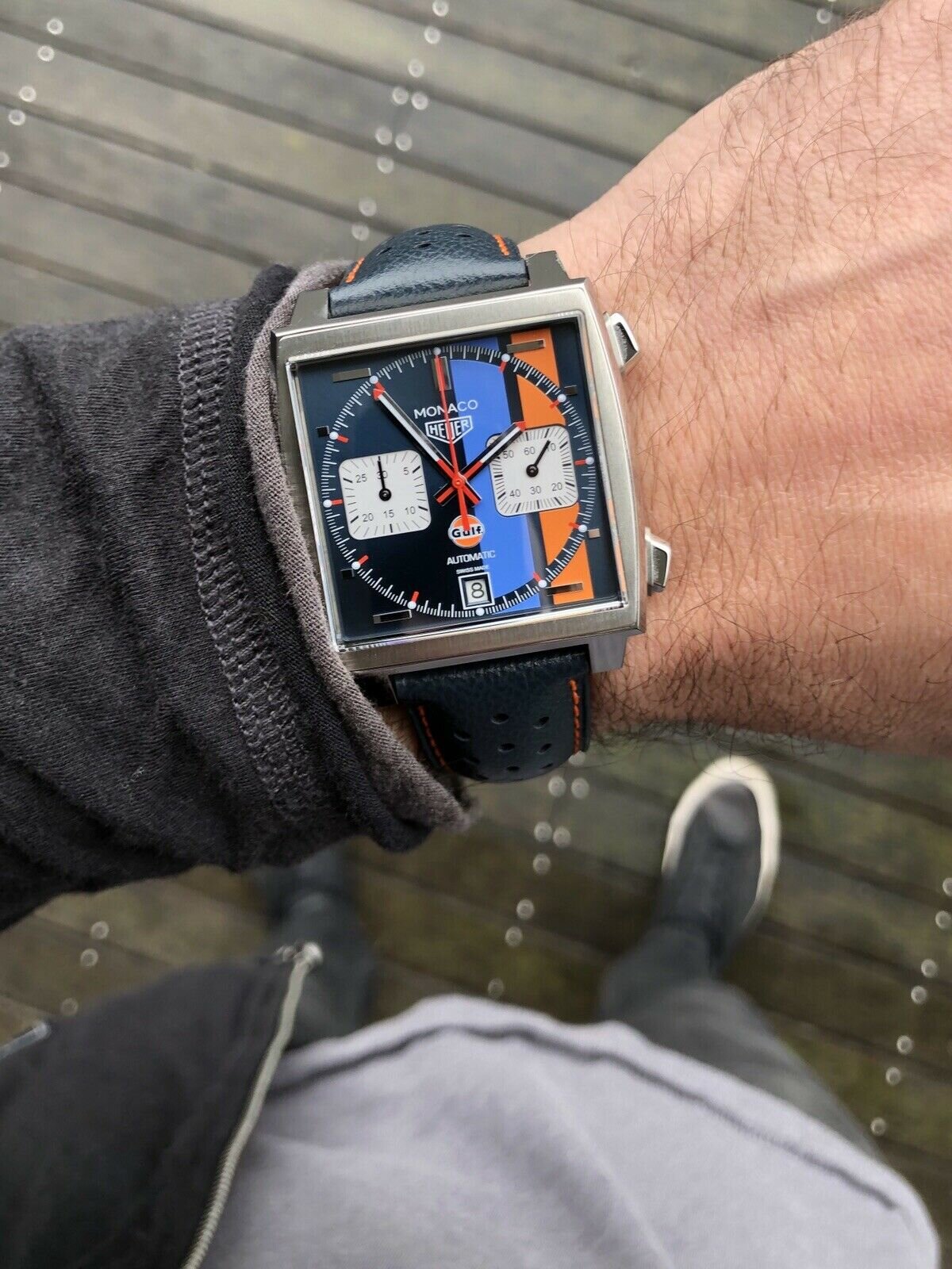 Tag Heuer Monaco Calibre 11 Gulf CAW211R.FC6401 McQueen 2019 Watch Vault Australia