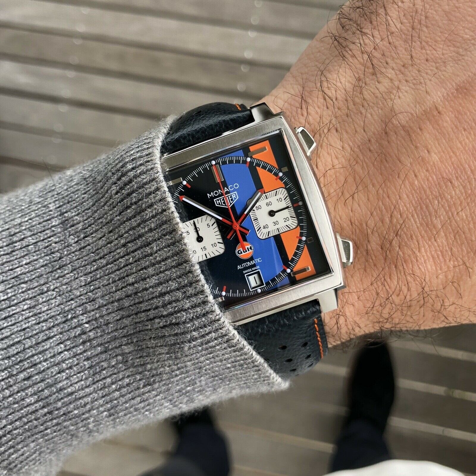 Tag Heuer Monaco Calibre 11 Gulf CAW211R.FC6401 'McQueen' - 2019