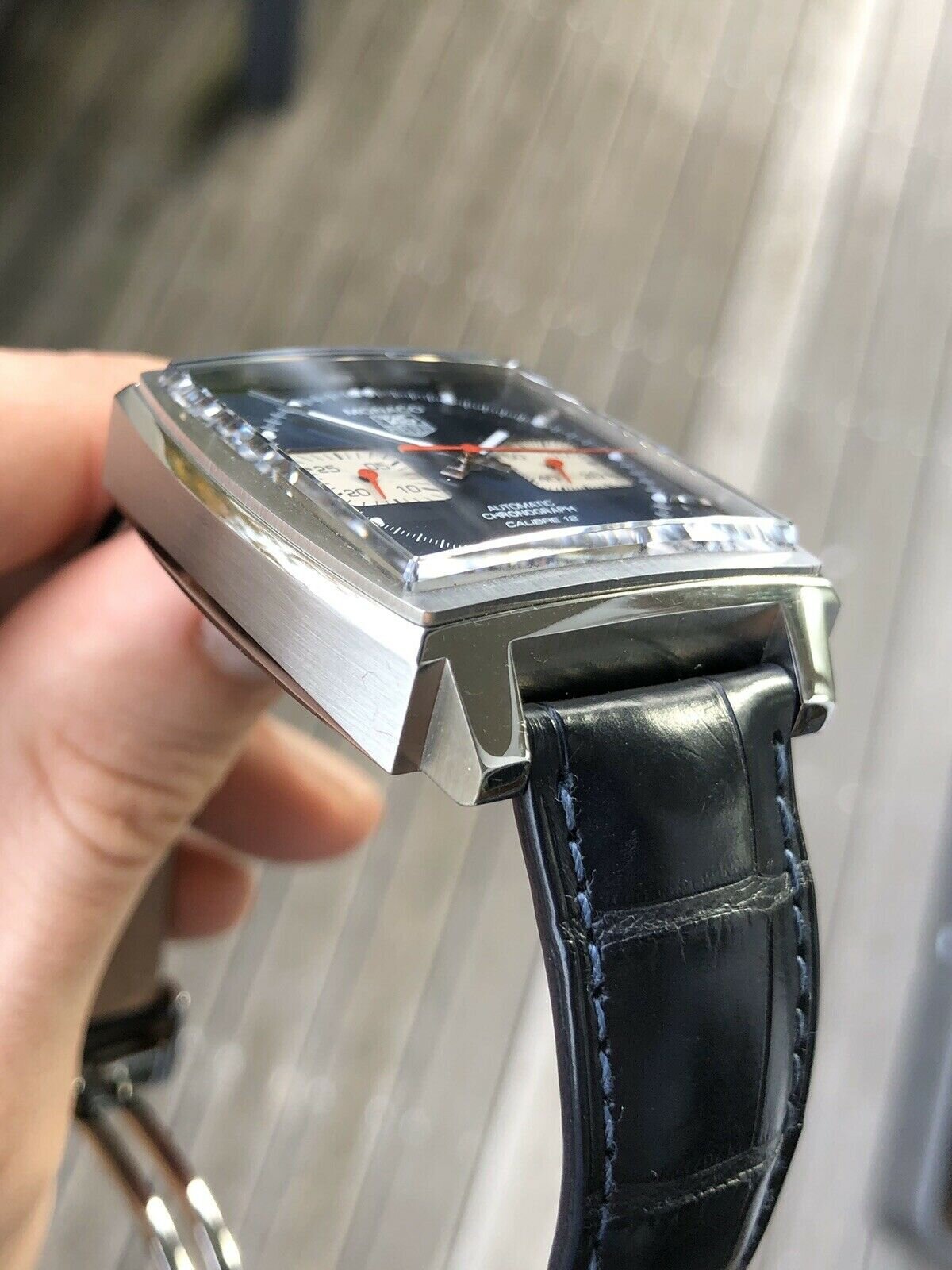 Tag Heuer Monaco Calibre 12 Blue Dial CAW2111.FC6183 'McQueen' - 2013
