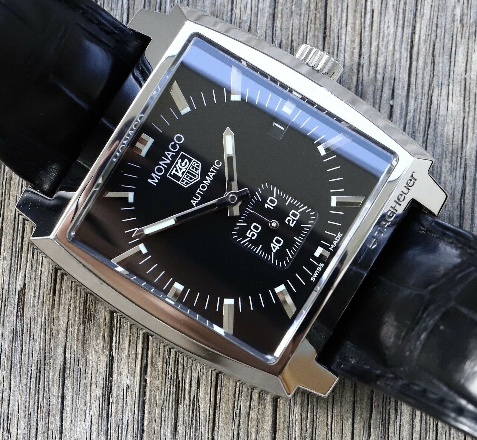 Tag Heuer Monaco Calibre 6 WW2110 0 Freshly Serviced Watch