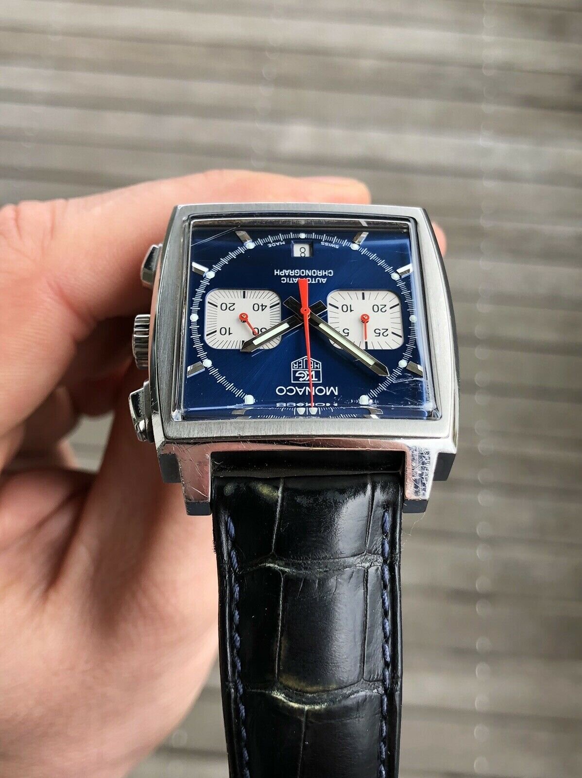 Tag Heuer Monaco McQueen Calibre 17 CW2113 2007 Watch Vault Australia