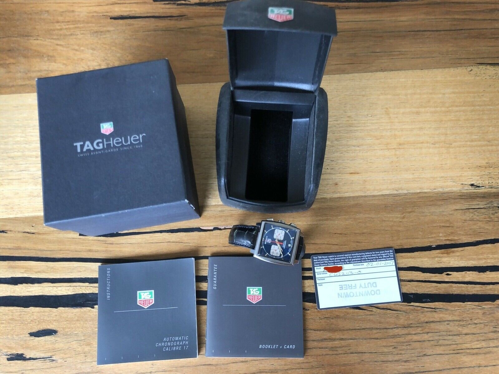 Tag Heuer Monaco McQueen Calibre 17 CW2113 - 2007