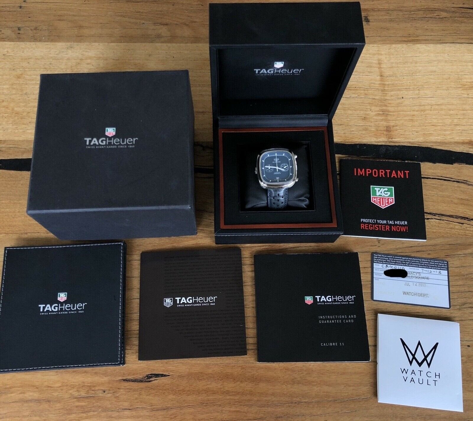 Macy's tag heuer watches 2025