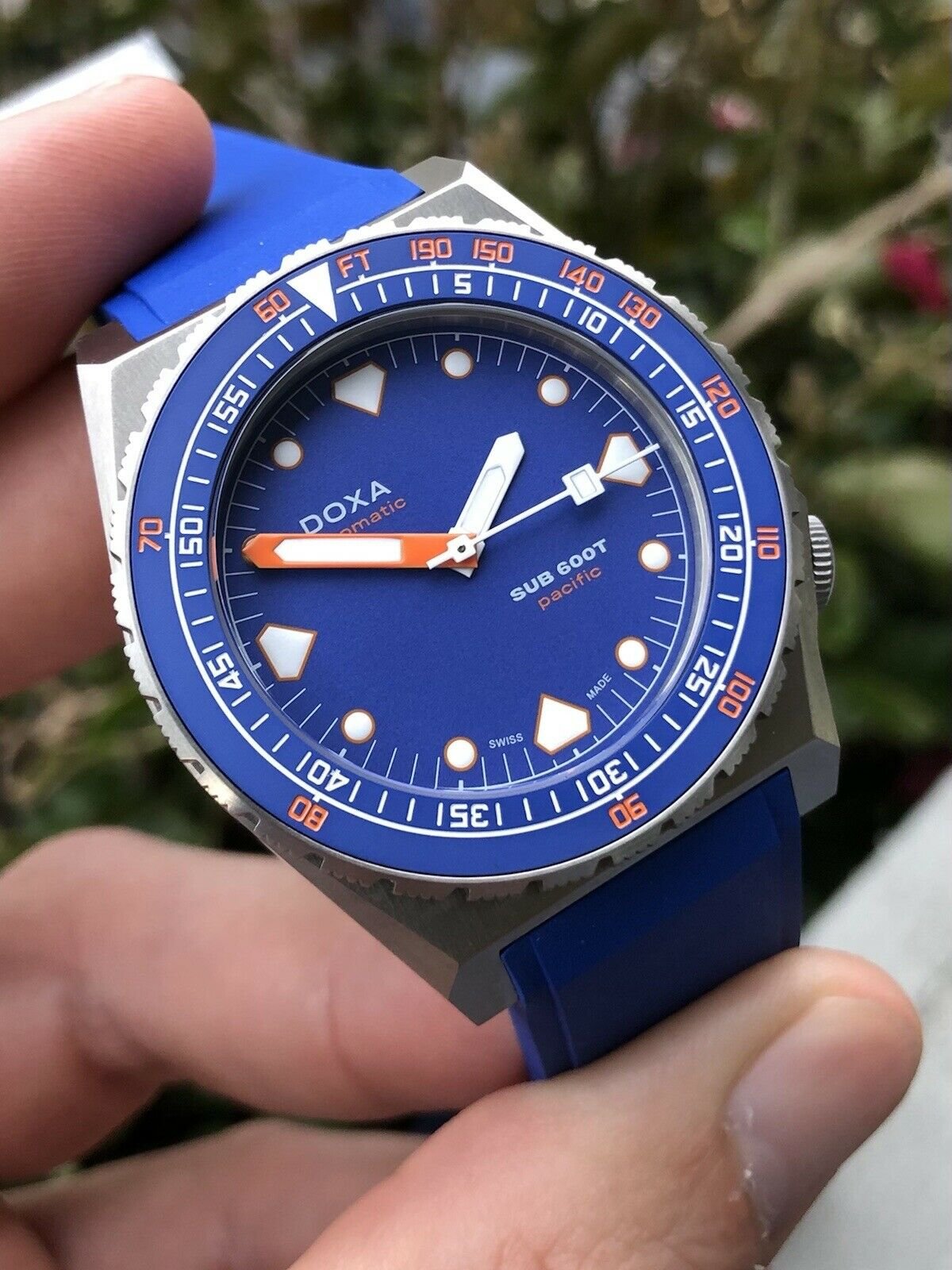 Time &amp; Tide x Doxa SUB 600T ‘pacific’ Limited Edition – Brand New