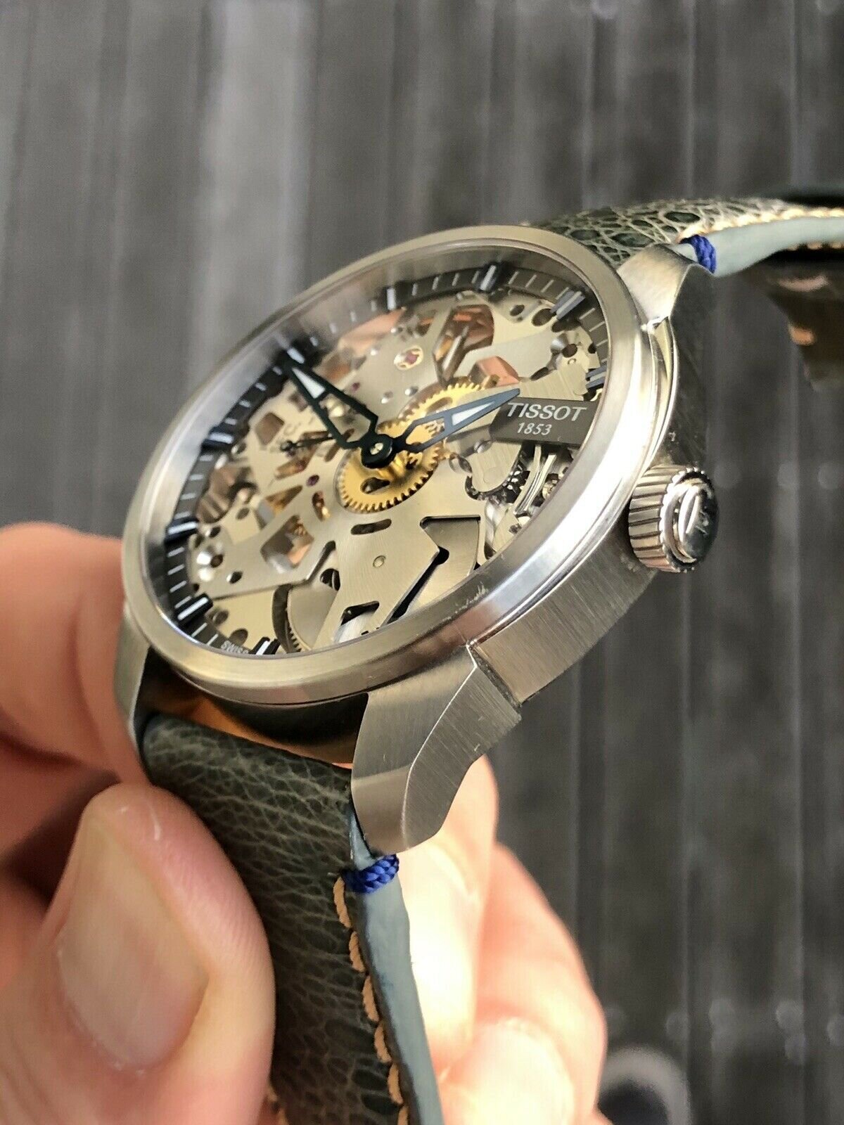 Tissot T-Complication Squelette T0704051641100 watch - 2017 full set