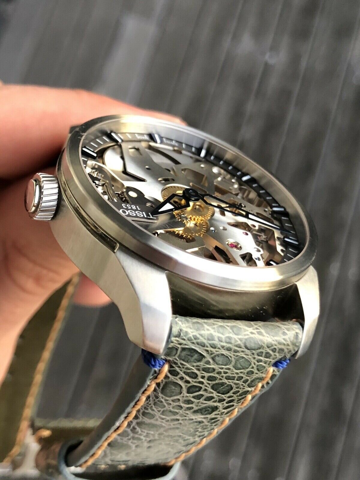 Tissot T-Complication Squelette T0704051641100 watch - 2017 full set