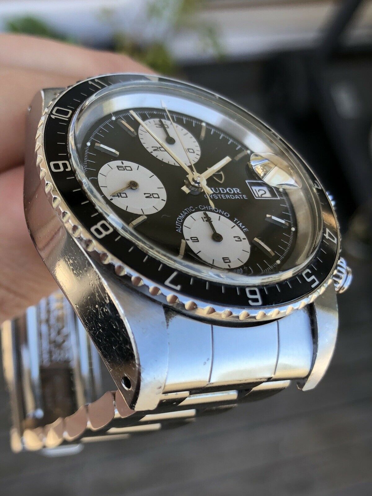 Tudor oysterdate hotsell automatic chrono time