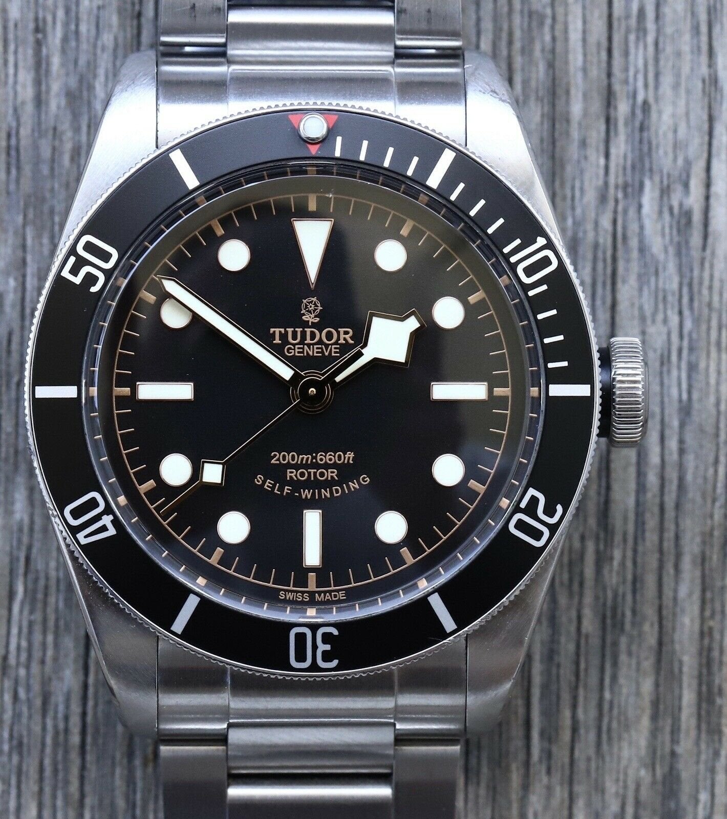 Tudor Black Bay Black ETA Small Rose 79220N - 2016