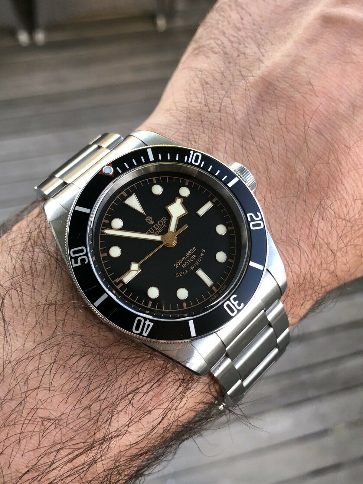 Tudor Black Bay Black ETA Small Rose 79220N - 2017