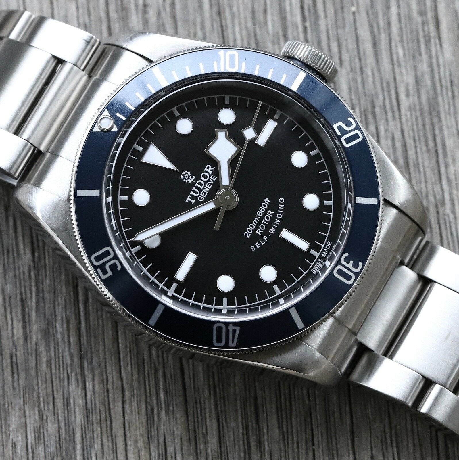 Tudor Black Bay Blue ETA 79220B 2015 Watch Vault Australia
