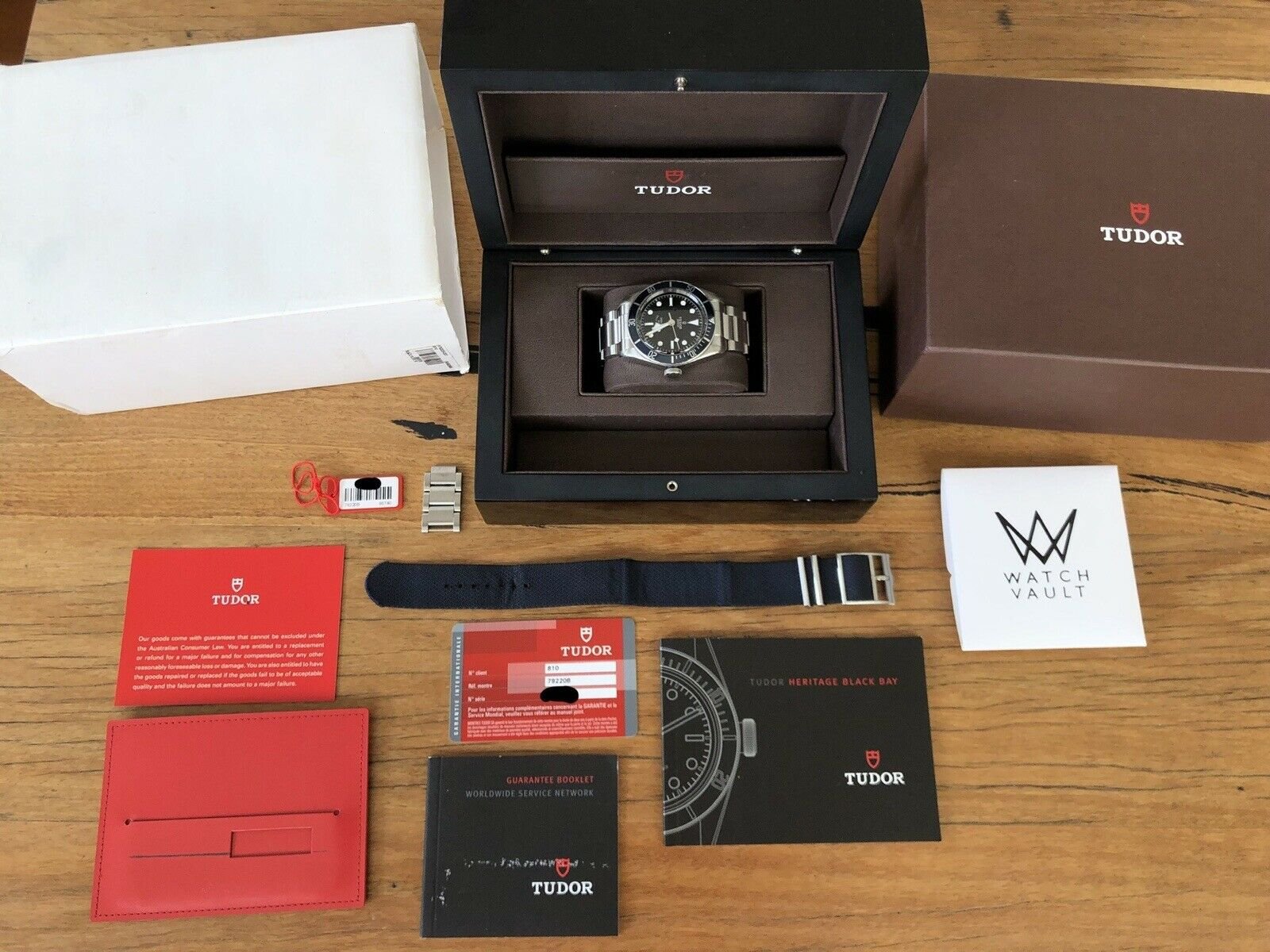 Tudor Black Bay Blue ETA 79220B - 2015