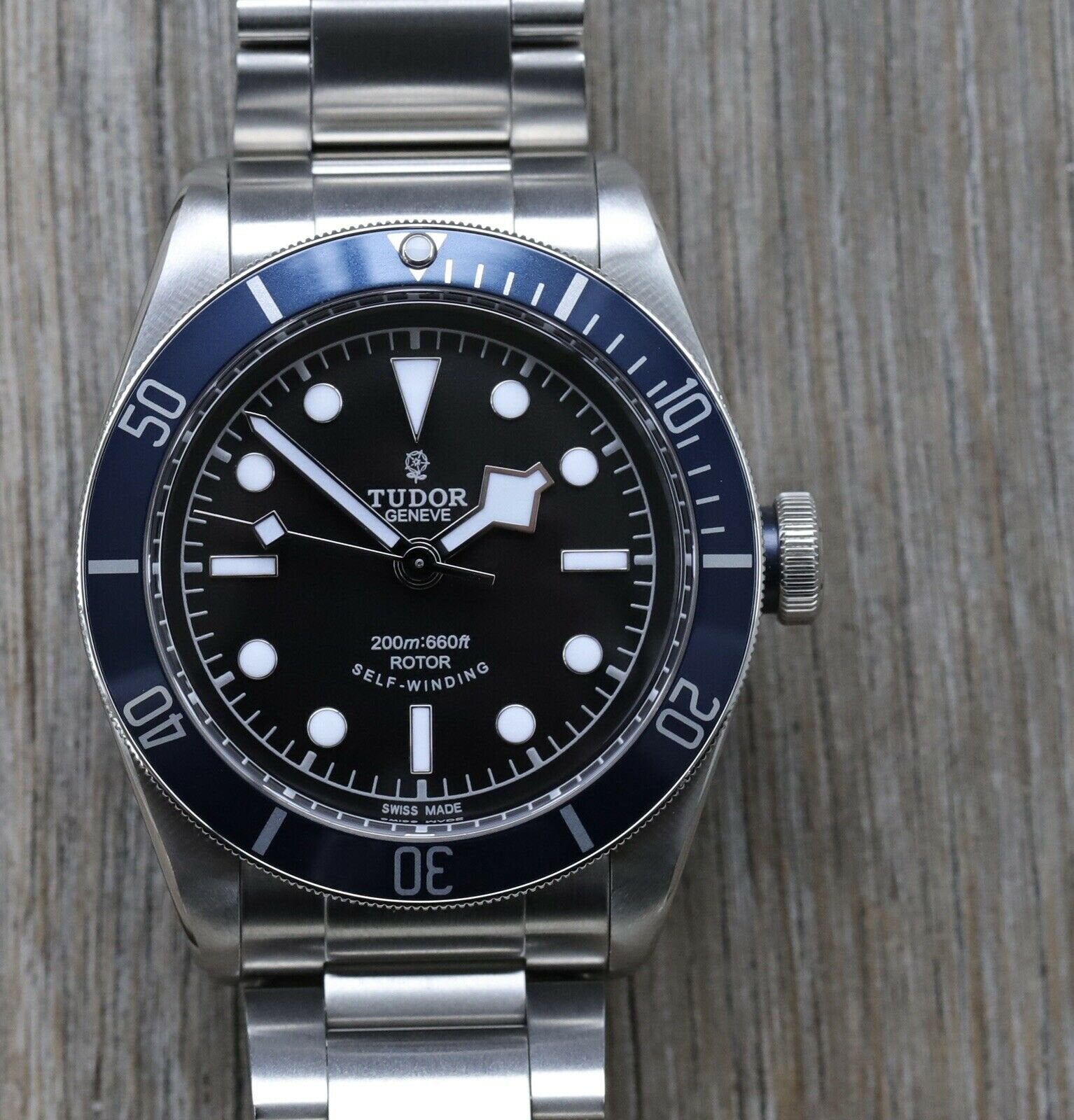 Tudor Black Bay Blue ETA Small Rose 79220B - 2015