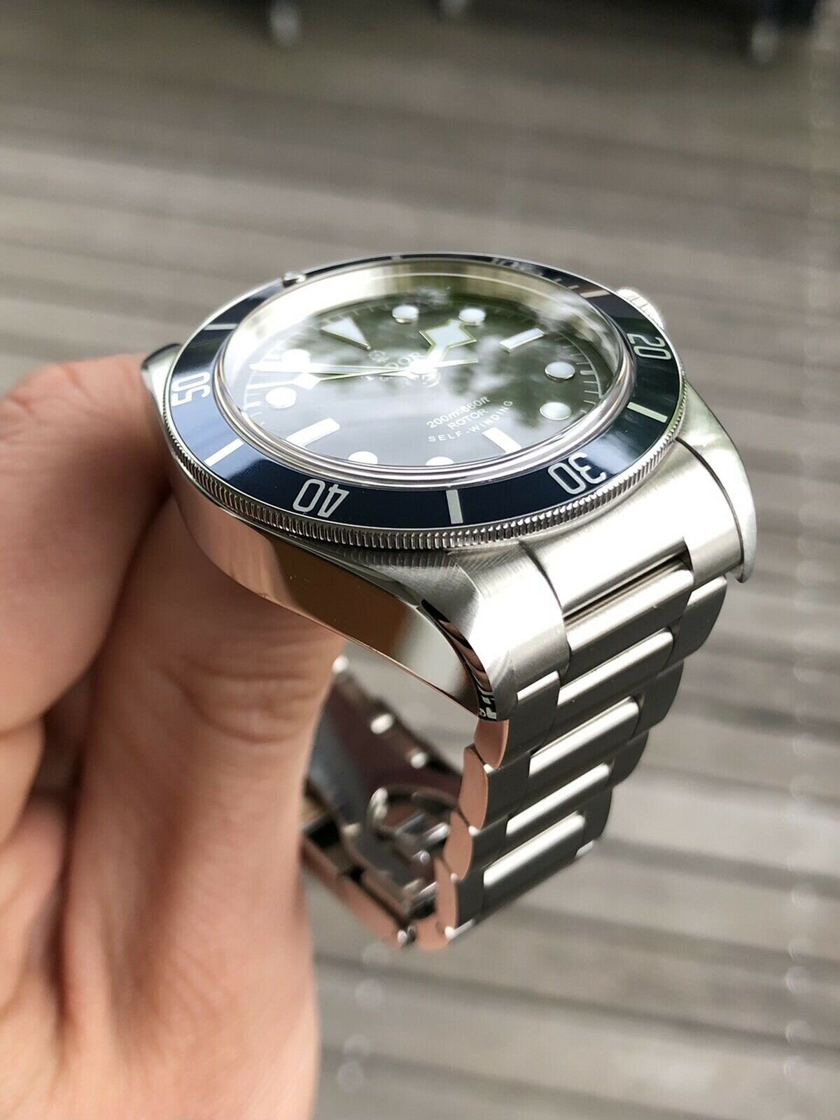 Tudor Black Bay Blue ETA Small Rose 79220B - 2015