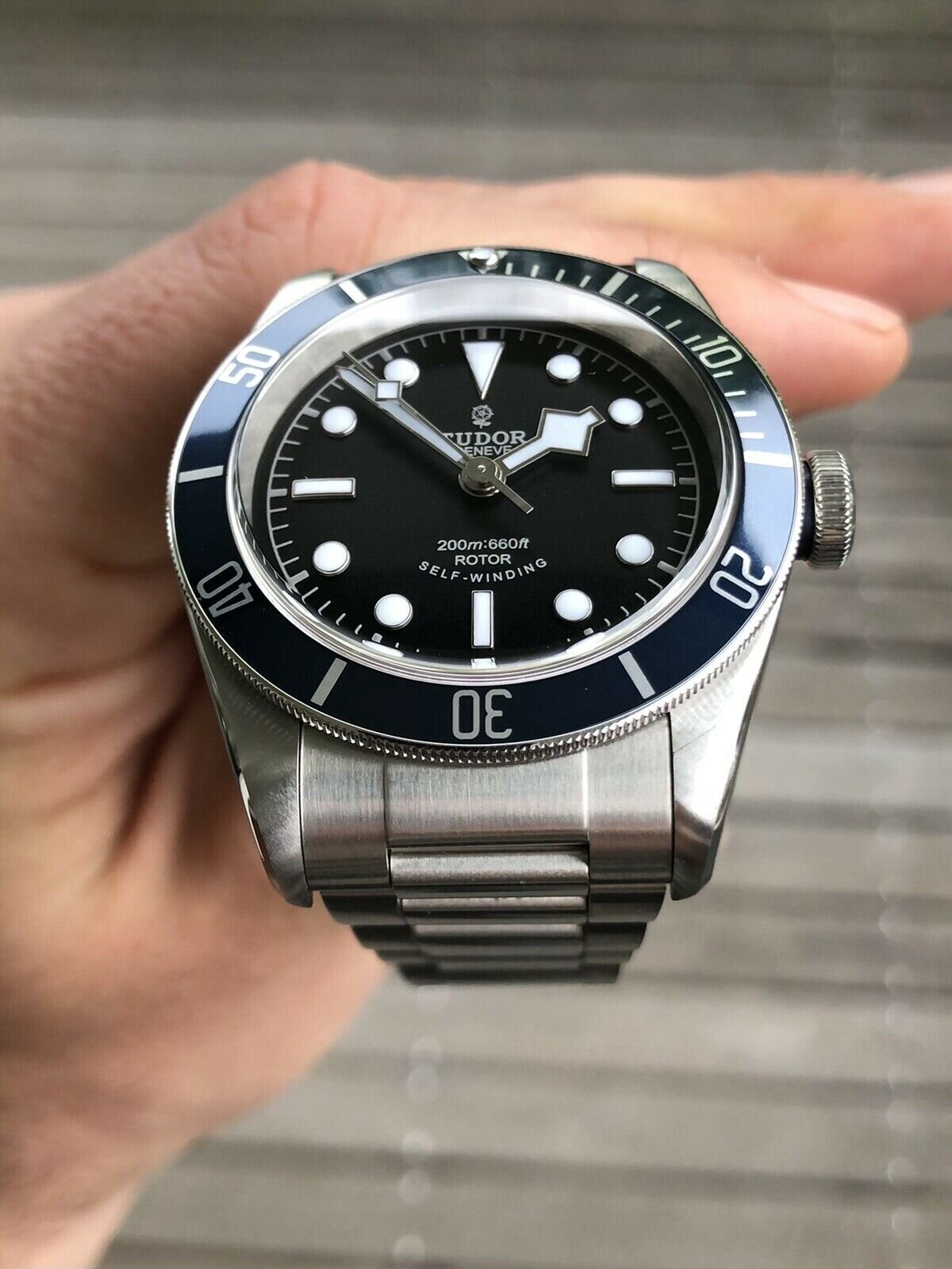 Tudor Black Bay Blue ETA Small Rose 79220B 2015 Watch Vault Australia