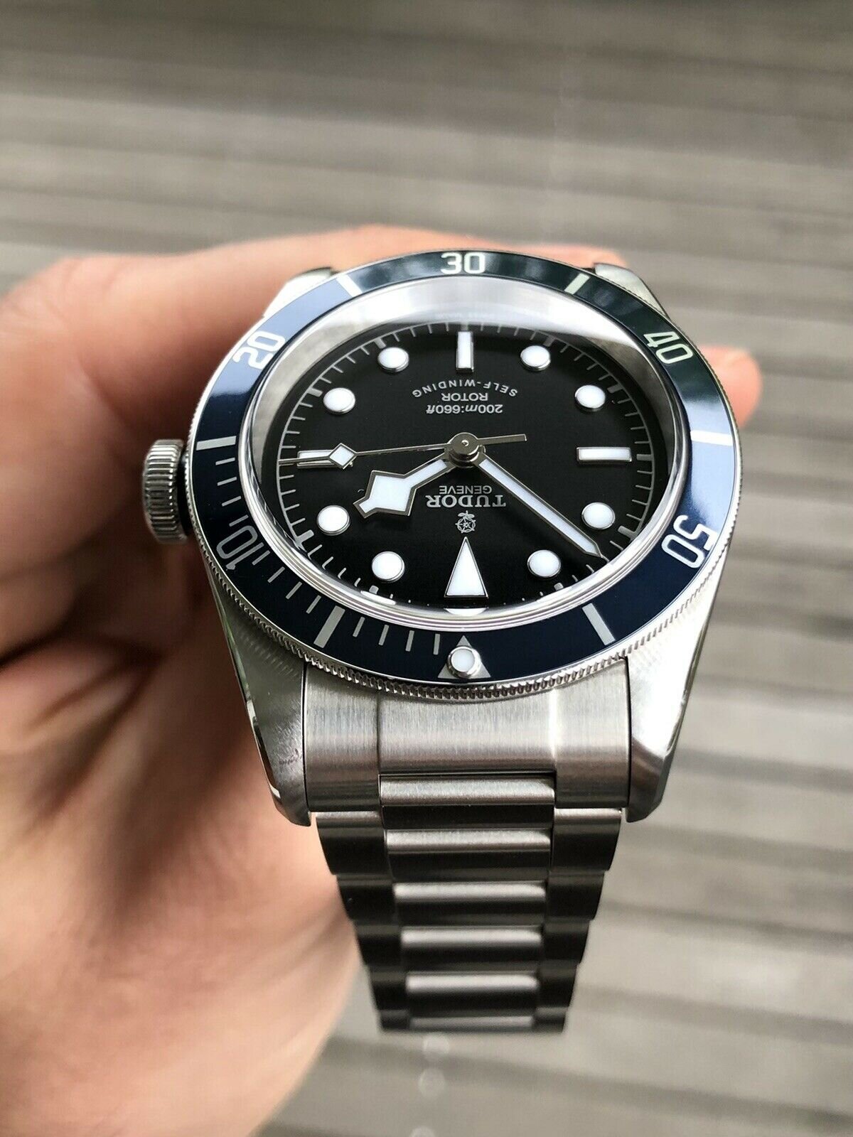 Tudor Black Bay Blue ETA Small Rose 79220B - 2015